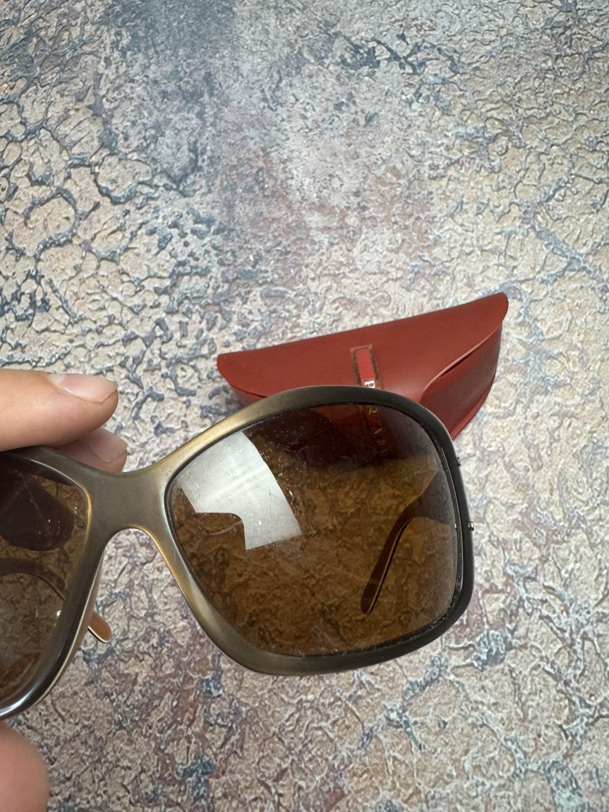 Prada Vintage Prada sunglasses luxury Y2K Size ONE SIZE - 8 Thumbnail