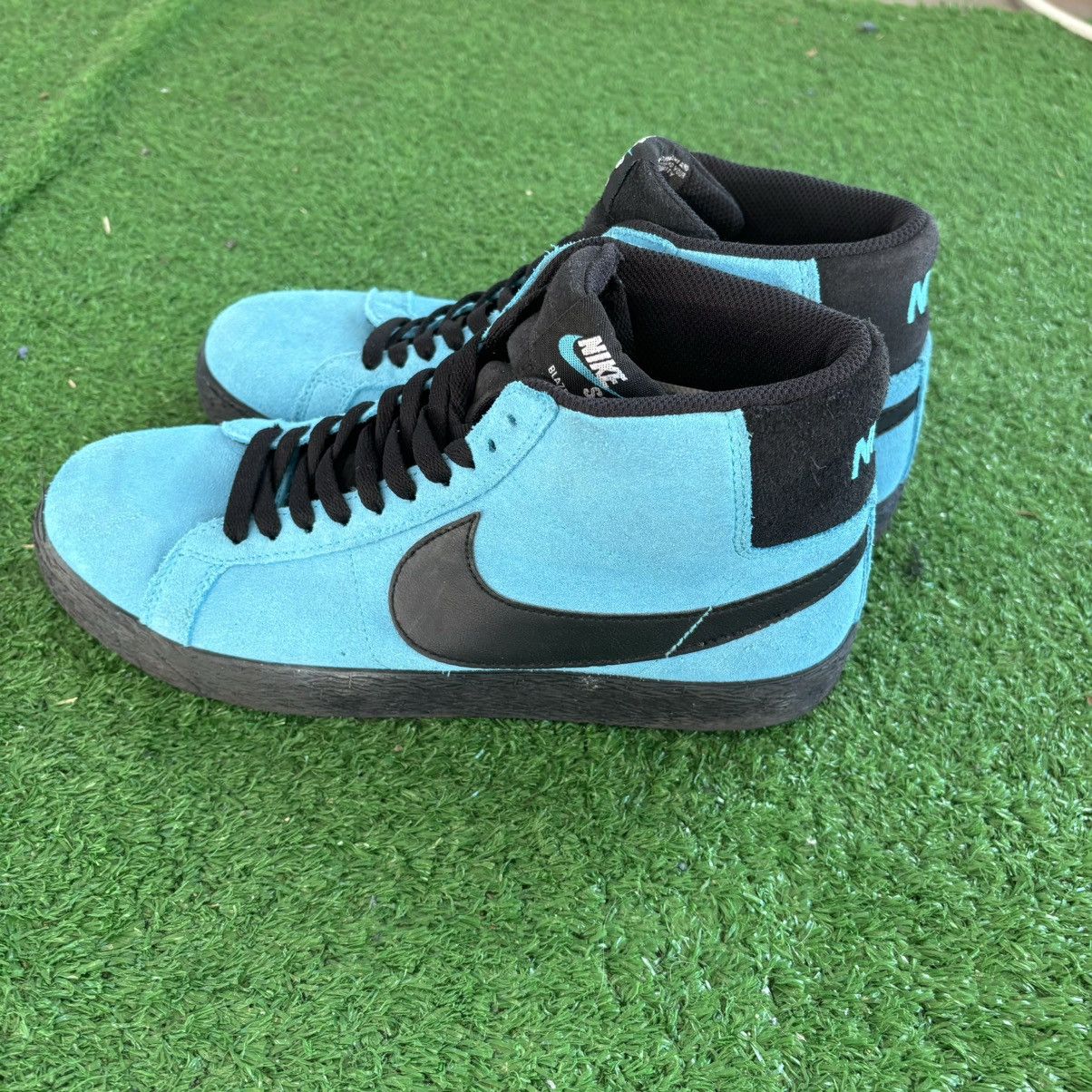Nike Nike Sb Blazer High Baltic Blue Size US 9 / EU 42 - 3 Thumbnail