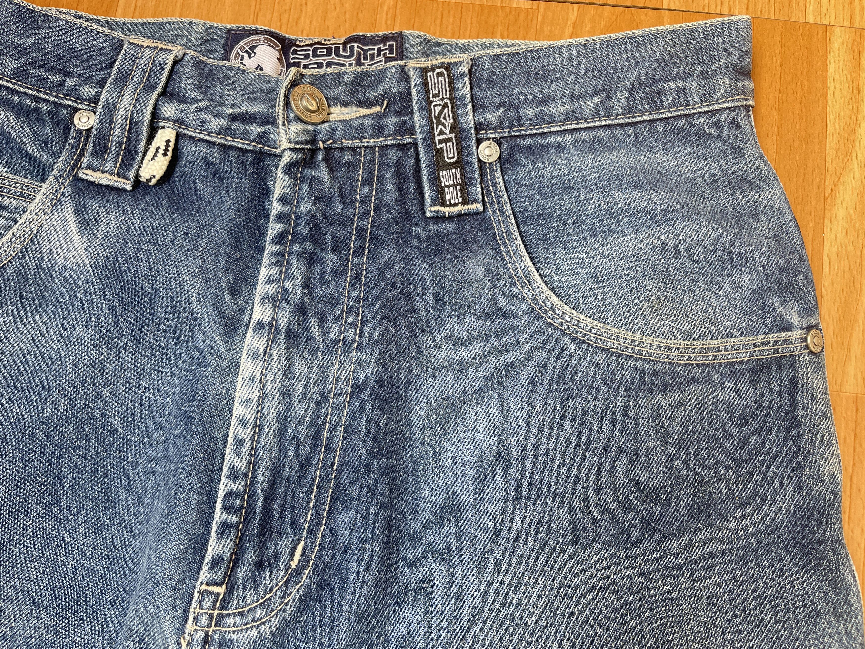 Southpole Southpole jeans, baggy vintage South Pole 90s hip hop Y2K 30 Size US 30 / EU 46 - 10 Thumbnail