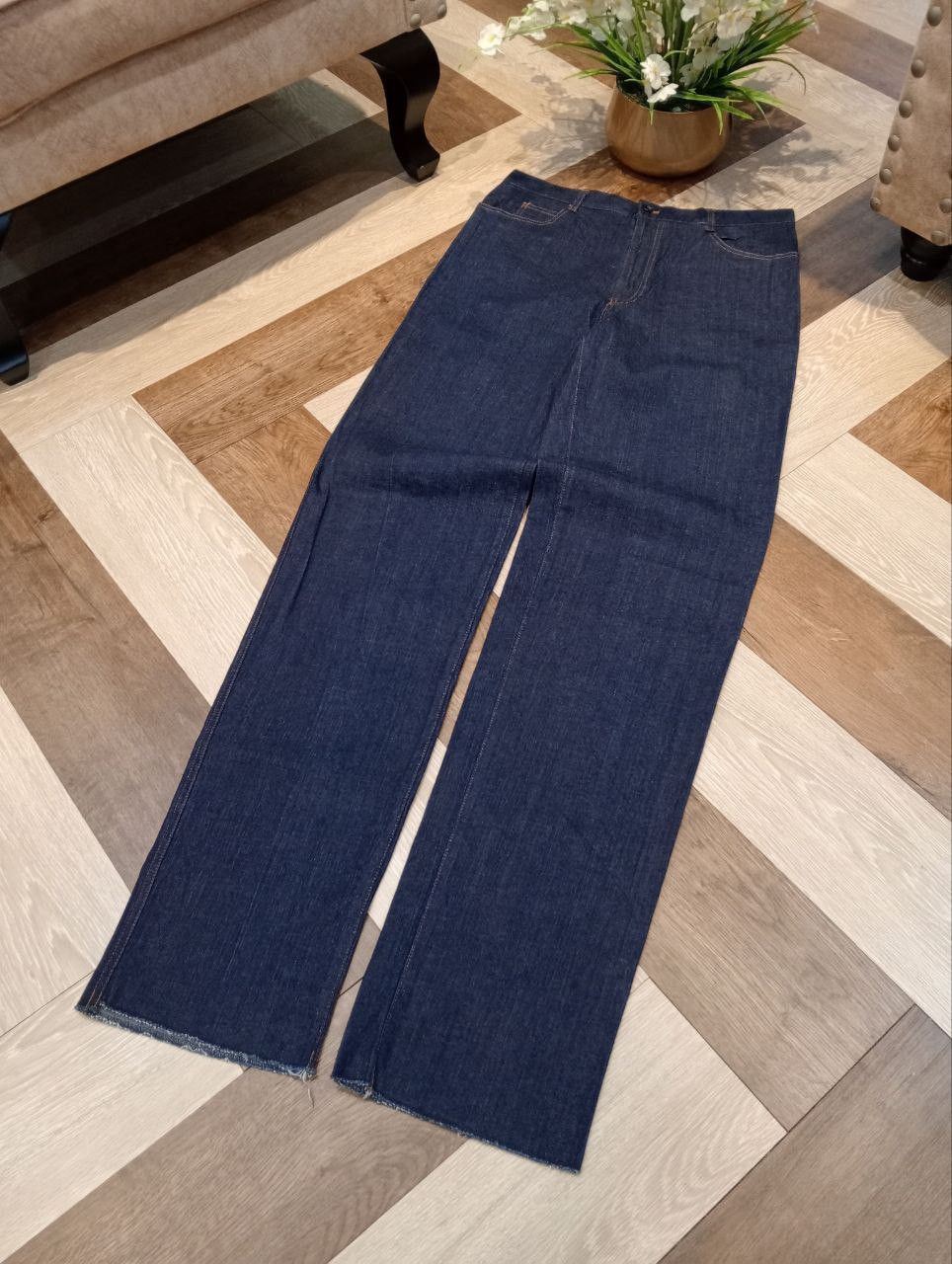 Dior CHRISTIAN DIOR BLUE DENIM STRETCH PANTS Size US 33 - 3 Thumbnail