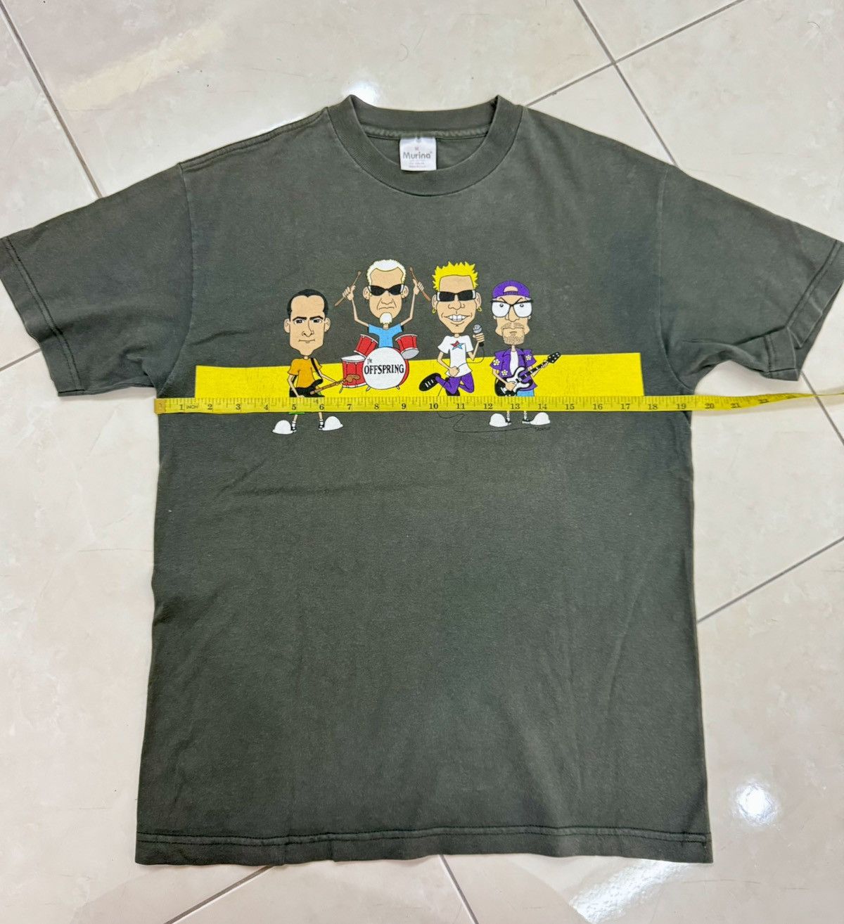 Other Vintage 90s The Offspring Cartoon Tshirt Size US M / EU 48-50 / 2 - 6 Thumbnail