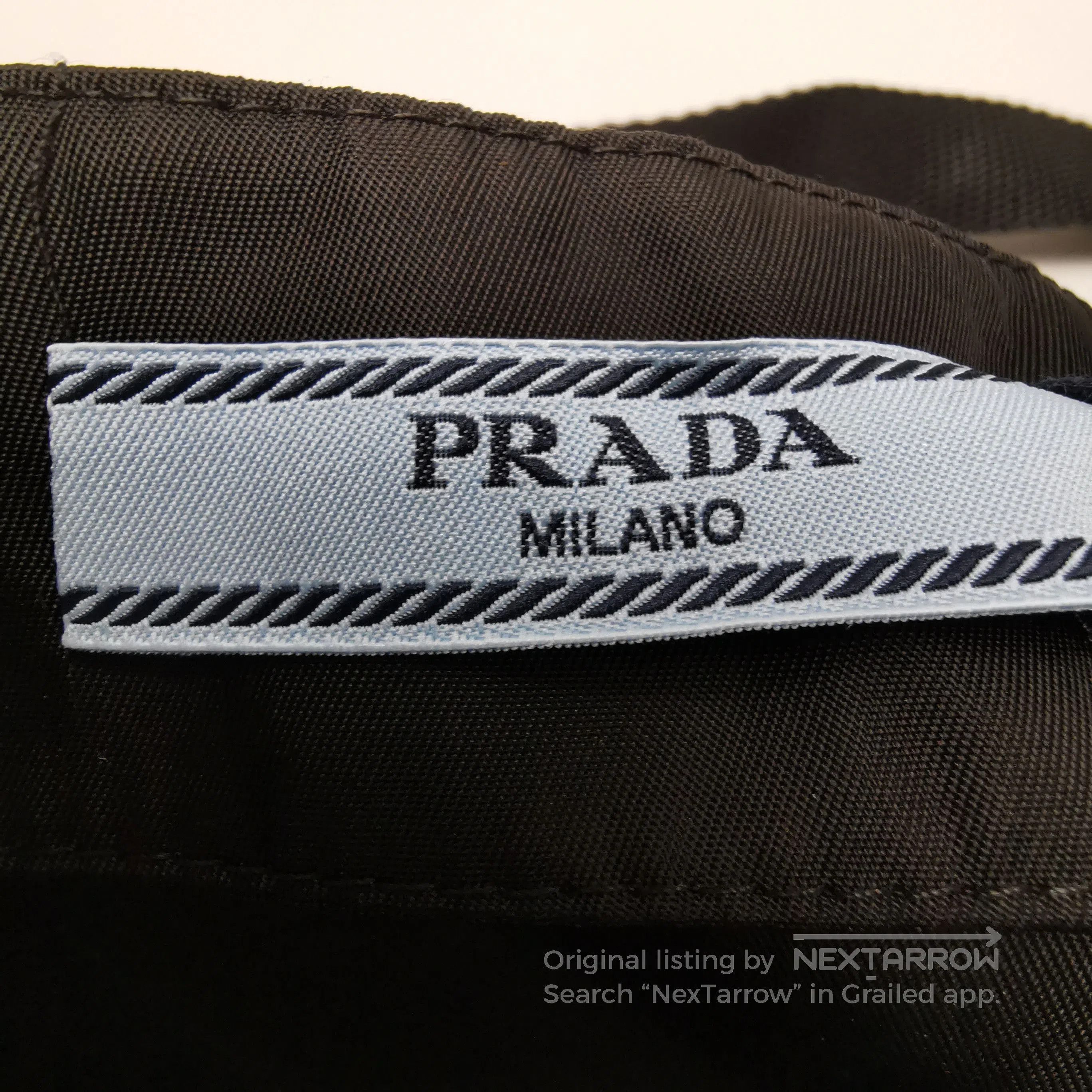 Prada Prada Pleated Black Triangle Logo Skirt . Size US 40 / EU 56 - 4 Thumbnail