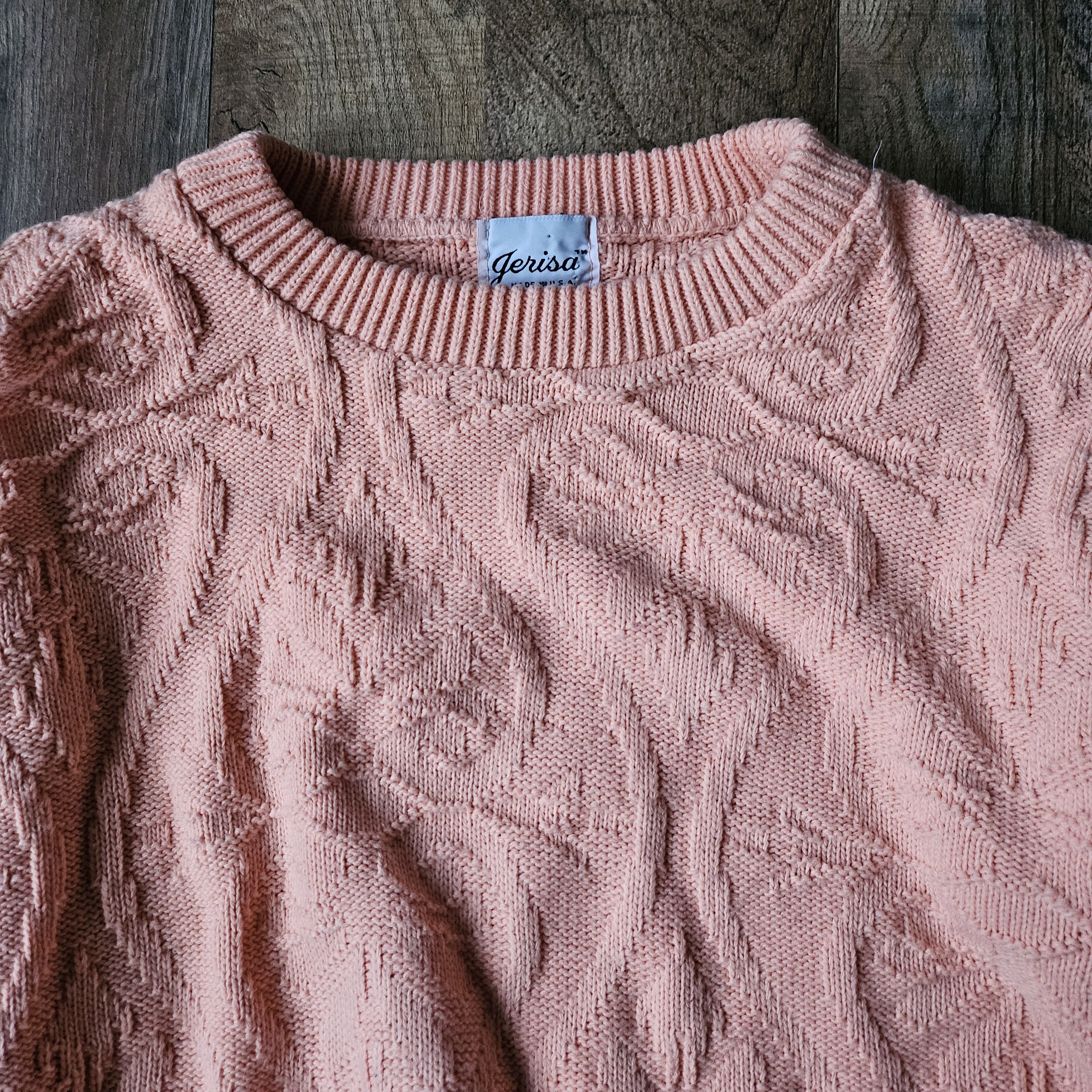 Vintage Vintage Women's Crewneck Pattern Sweater Size M / US 6-8 / IT 42-44 - 4 Thumbnail