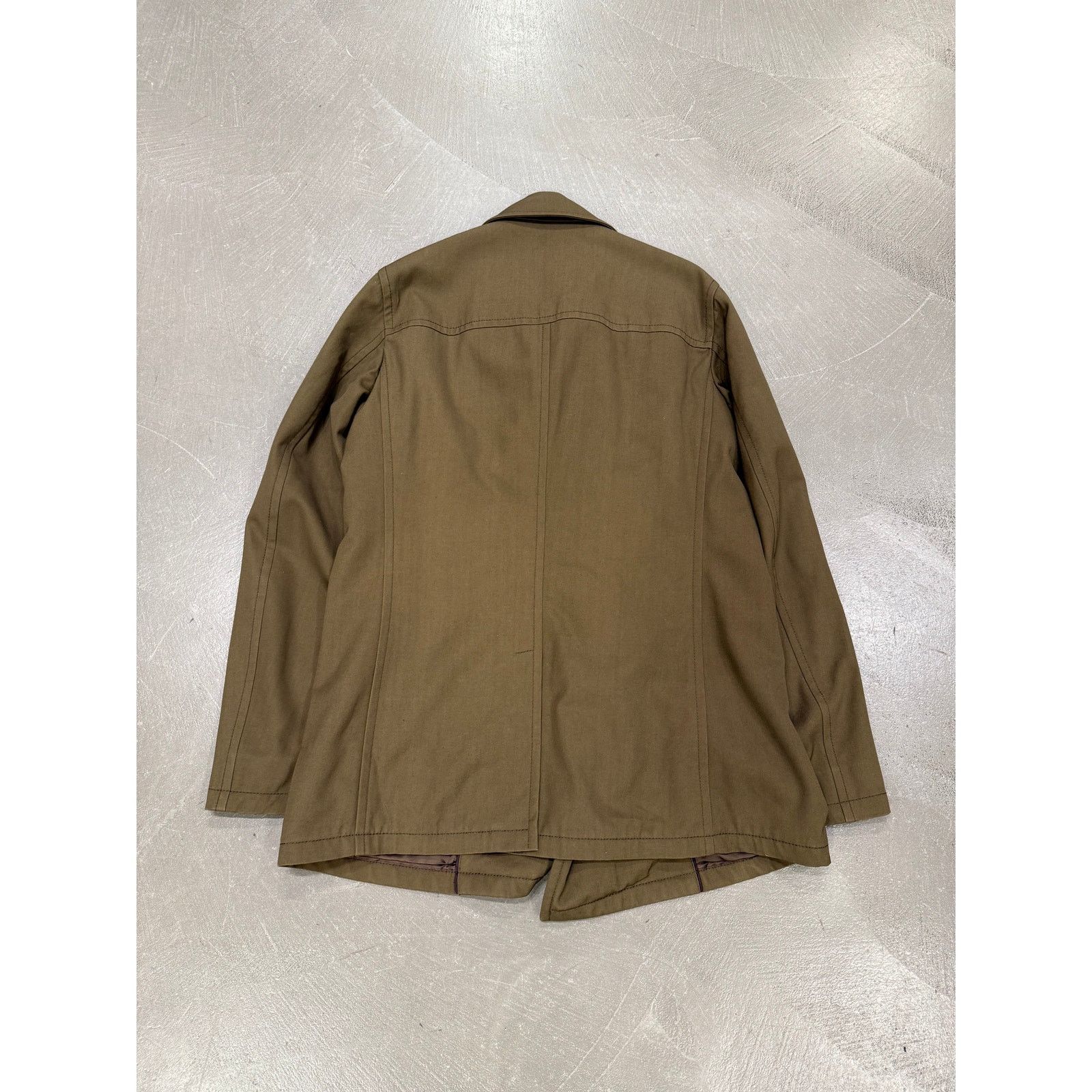Prada 2000s Prada brown double-breasted jacket Size US M / EU 48-50 / 2 - 2 Thumbnail