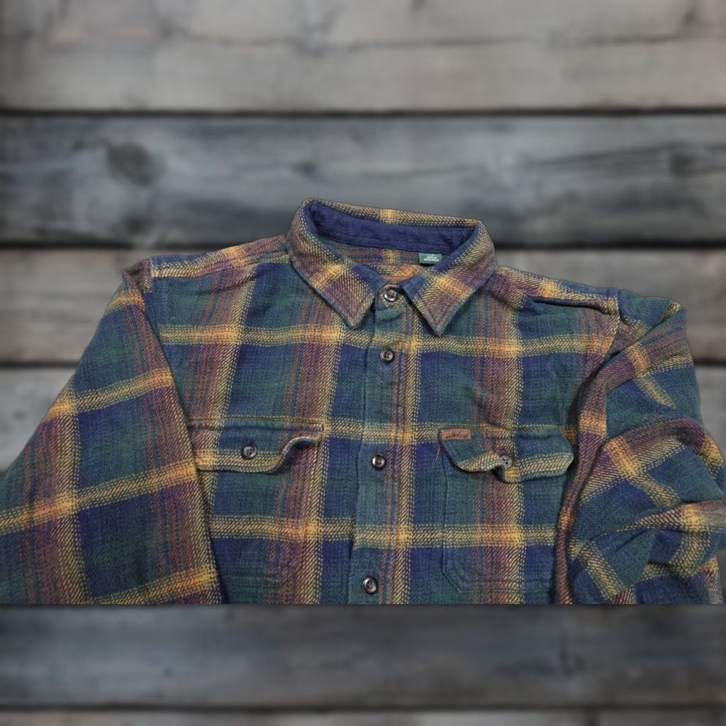 Orvis Orvis Shirt Button-Up Plaid Blue Button-Up Shirt Mens L Flannel Cotton Classic Sportsman Pattern Size US L / EU 52-54 / 3 - 1 Thumbnail