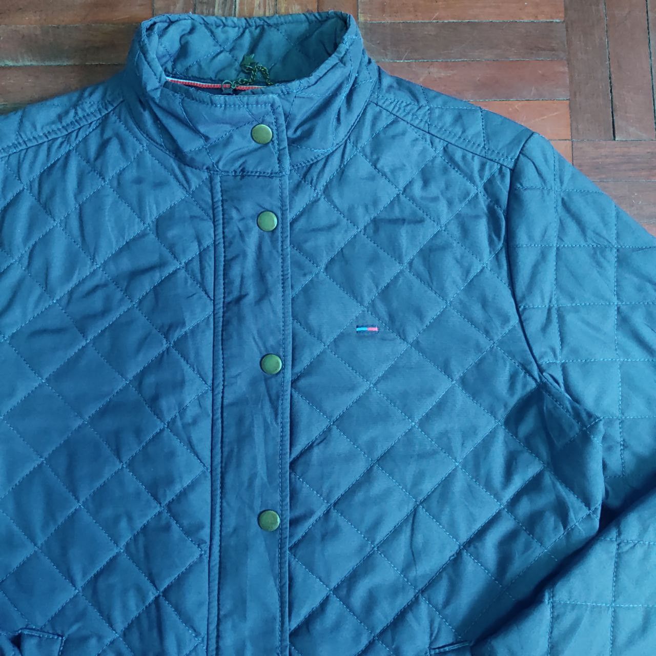 Tommy Hilfiger Tommy Hilfiger Quilted Full Button Jacket Coat Size US M / EU 48-50 / 2 - 2 Thumbnail