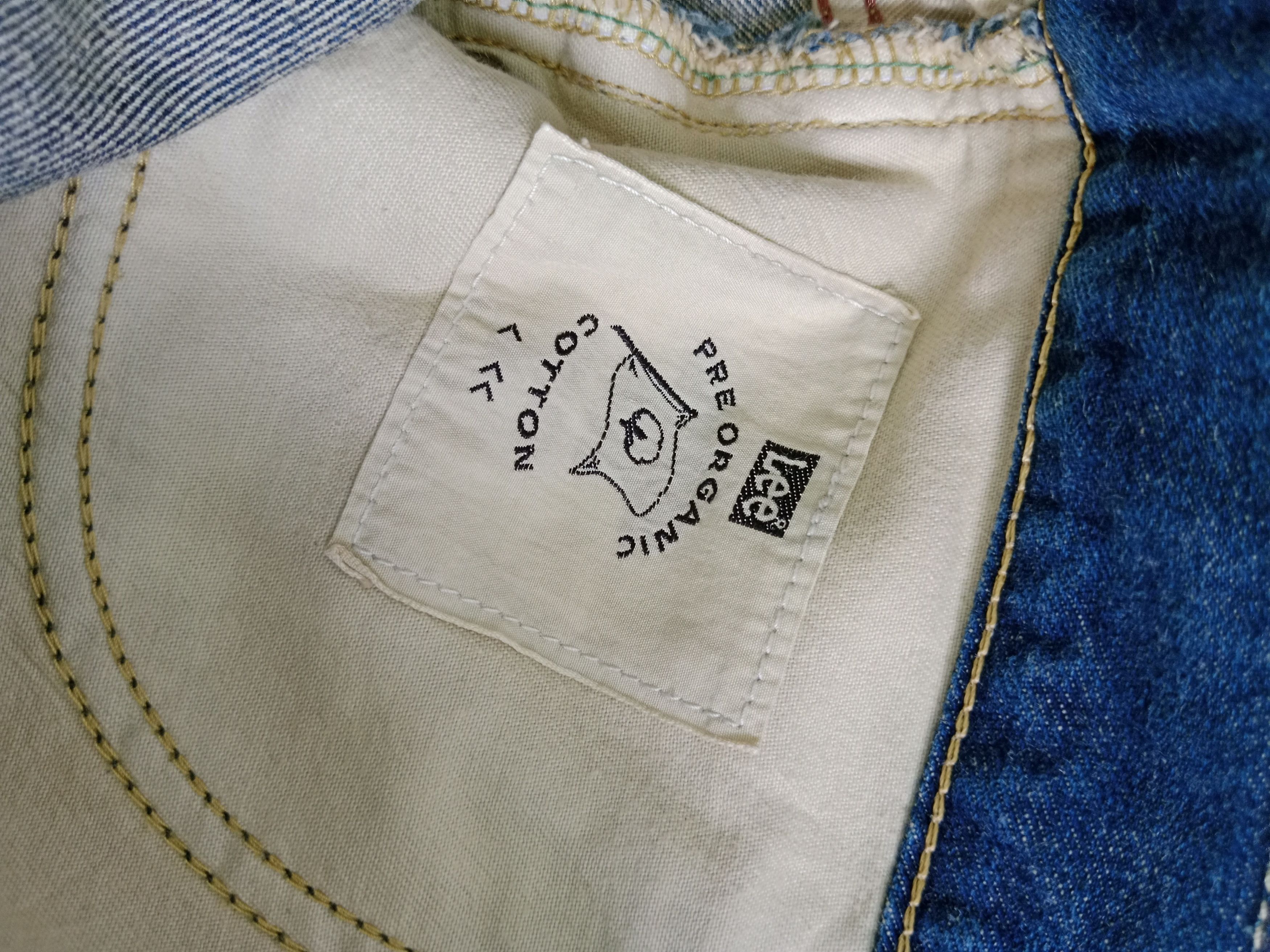 Lee Vintage Lee Denim Skirt Blue Denim Nice Style Size 33" - 8 Thumbnail