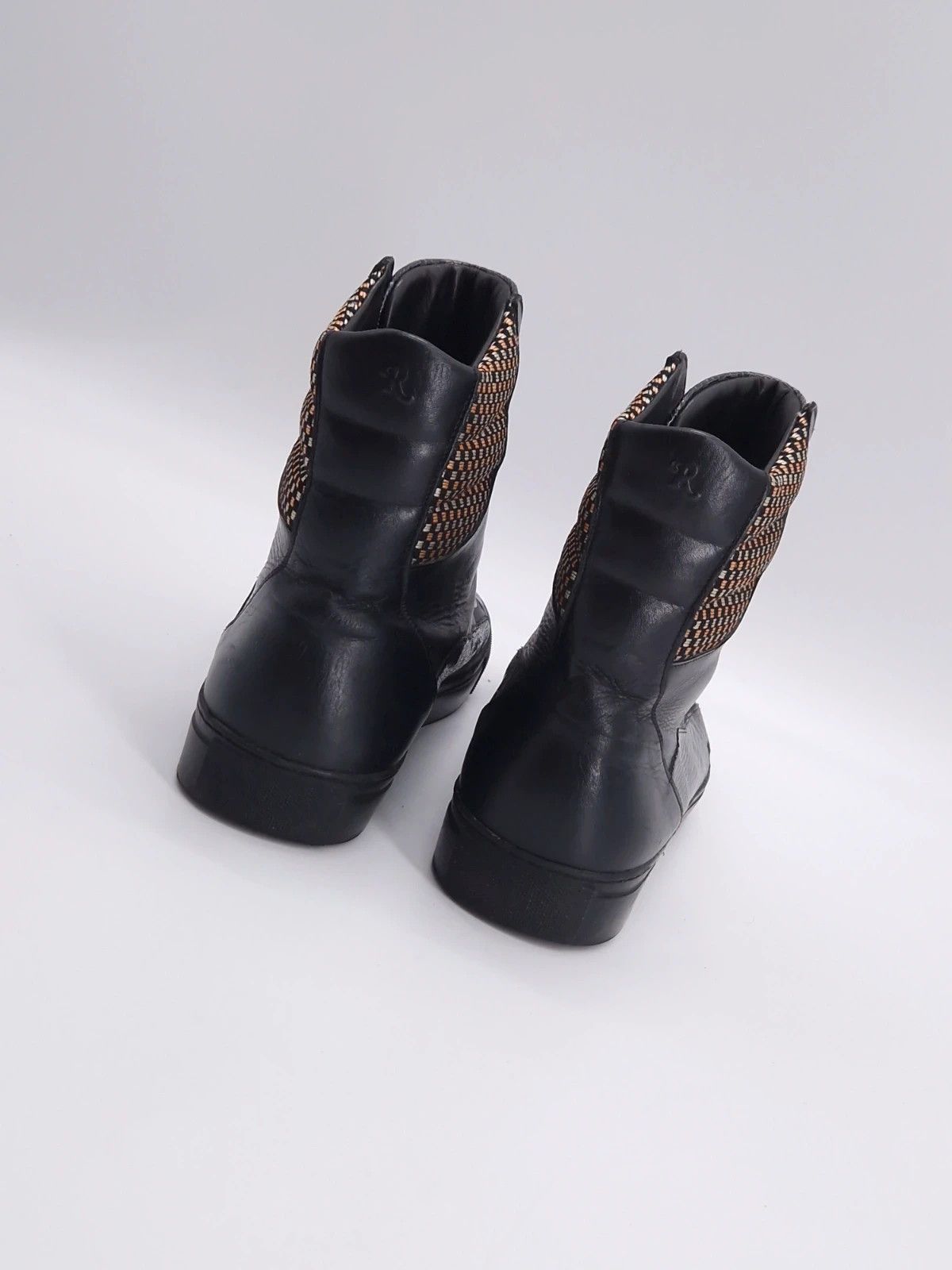 Raf Simons Raf Simons Archival Hi Top Leather Sneaker Size US 10 / EU 43 - 7 Thumbnail