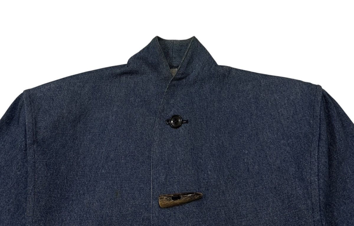 Y's Vintage Y’s Sample By Yohji Yamamoto Mandarin Denim Jacket Size M / US 6-8 / IT 42-44 - 6 Thumbnail