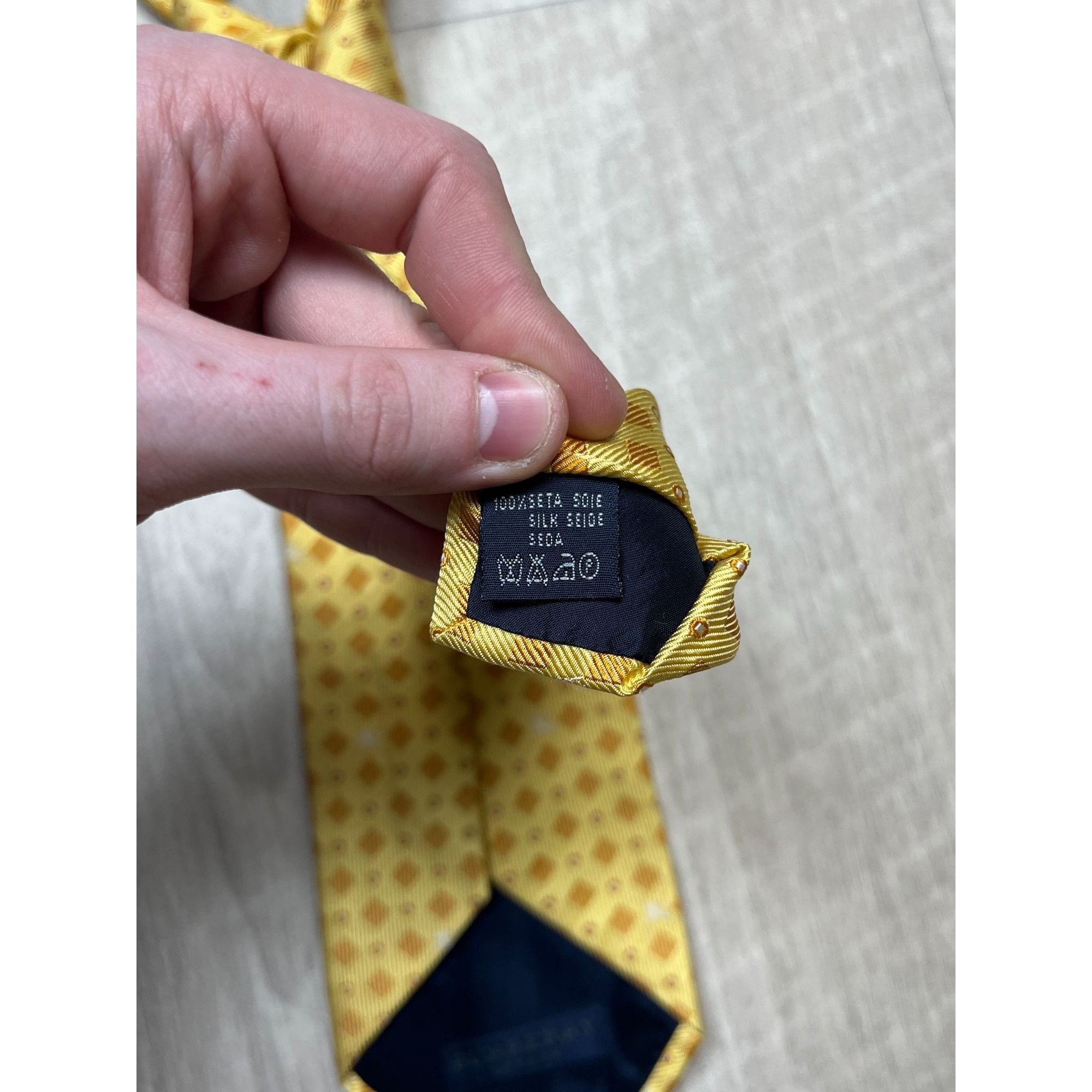 Burberry Burberry Vintage Silk Tie (Y0142) Size ONE SIZE - 7 Thumbnail