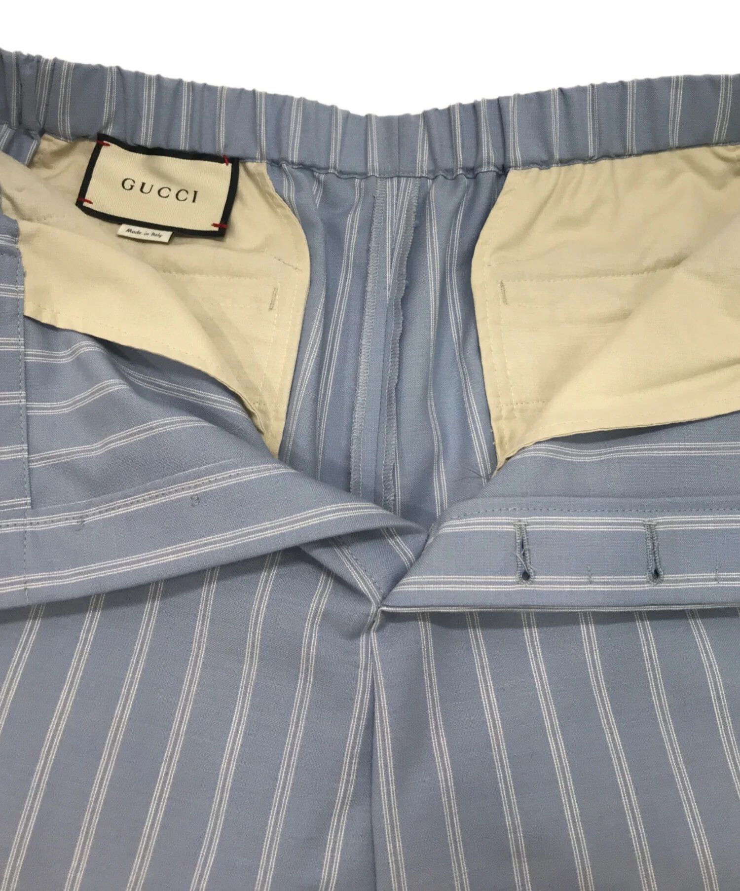 Gucci Striped Wool Shorts Size US 32 / EU 48 - 3 Thumbnail
