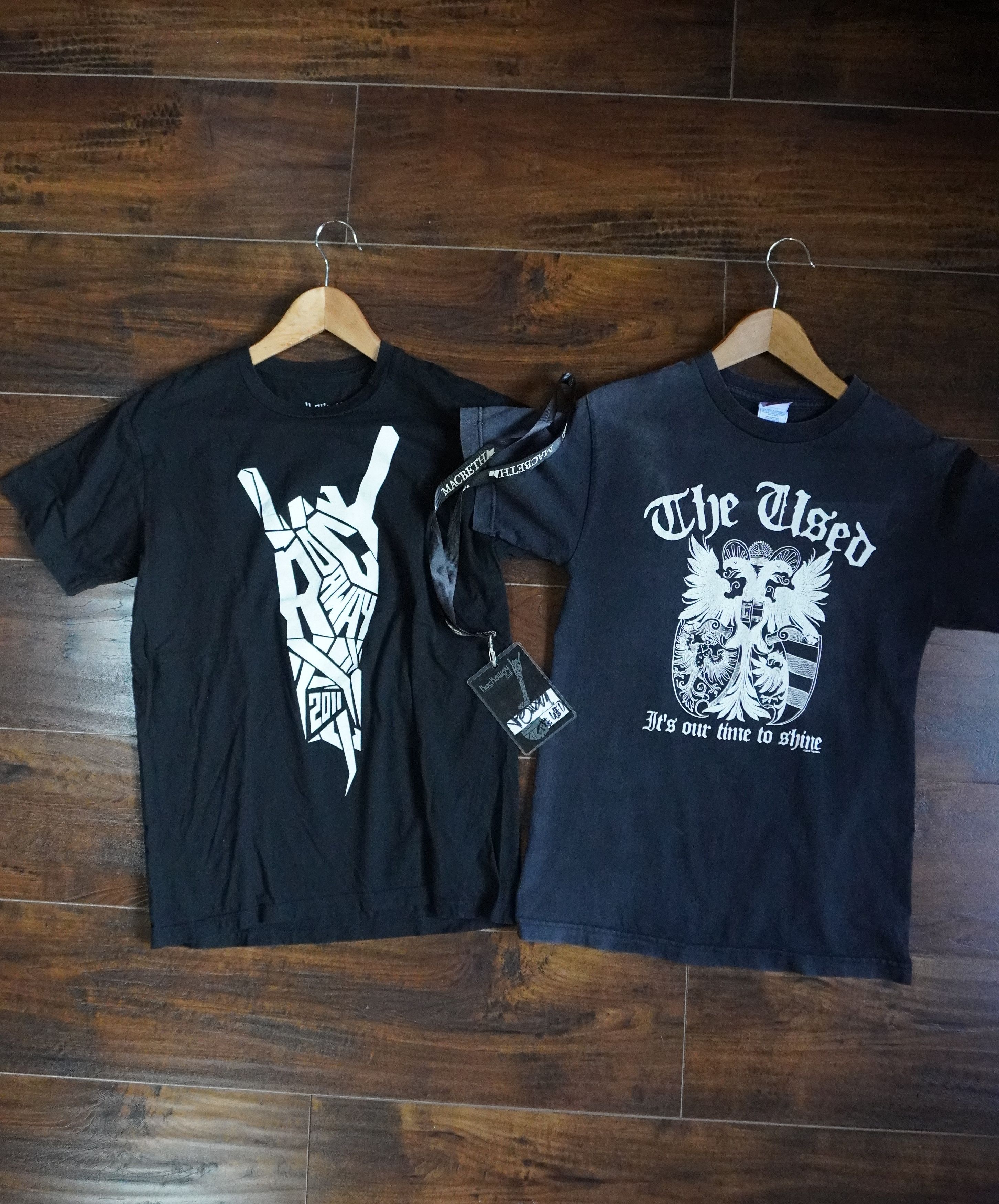 Band Tees × Vintage Vintage Y2k The Used Band 2002 tshirt