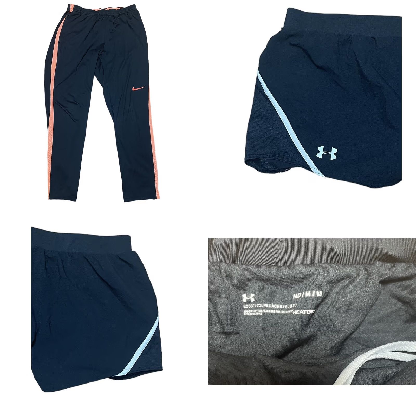 Nike Nike Dri-Fit Pants & Under Armour Heat-Gear Shorts Size 32" / US 10 / IT 46 - 9 Thumbnail