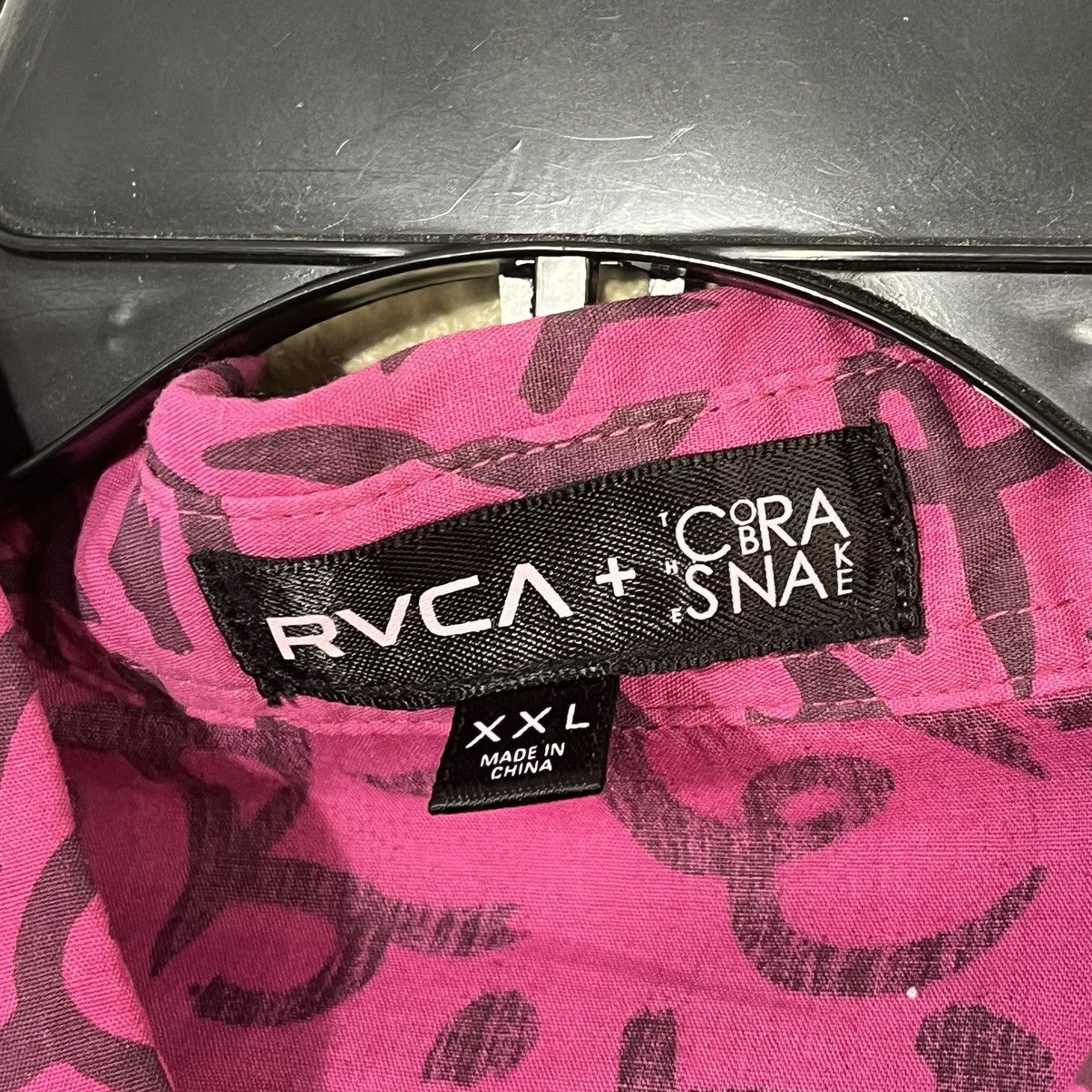 RVCA RVCA cobra snake button up shirt, Tyler the creator golfwang Size US XXL / EU 58 / 5 - 4 Thumbnail