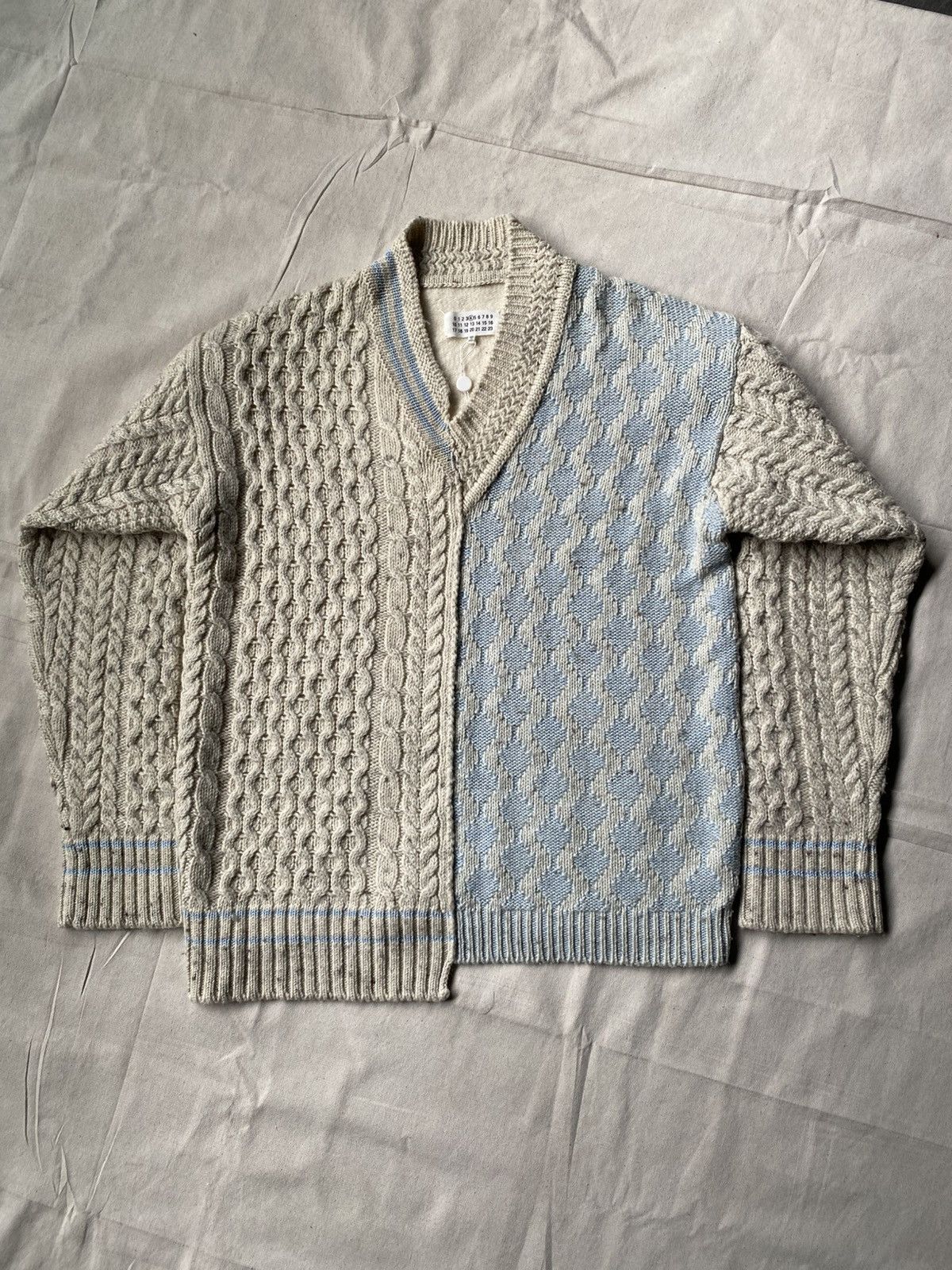 Maison Margiela Maison Margiela Deconstructed Asymmetric Sweater Size S / US 4 / IT 40 - 1 Thumbnail