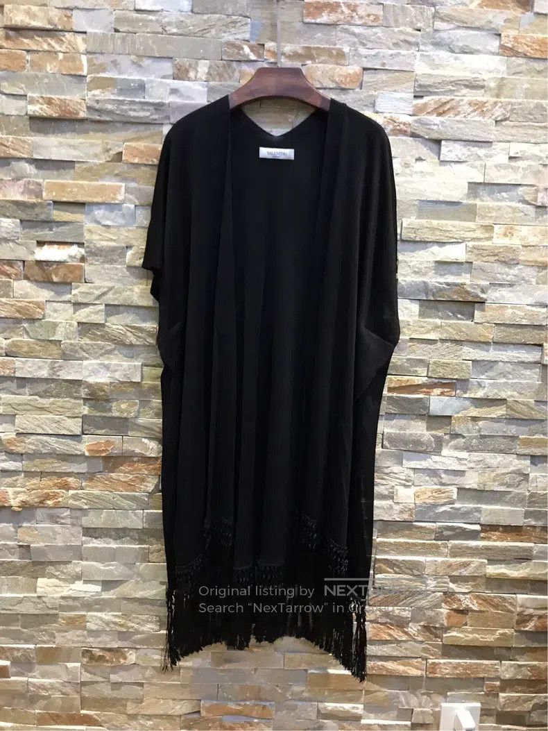 Valentino Valentino coat cloak Size L / US 10 / IT 46 - 1 Thumbnail