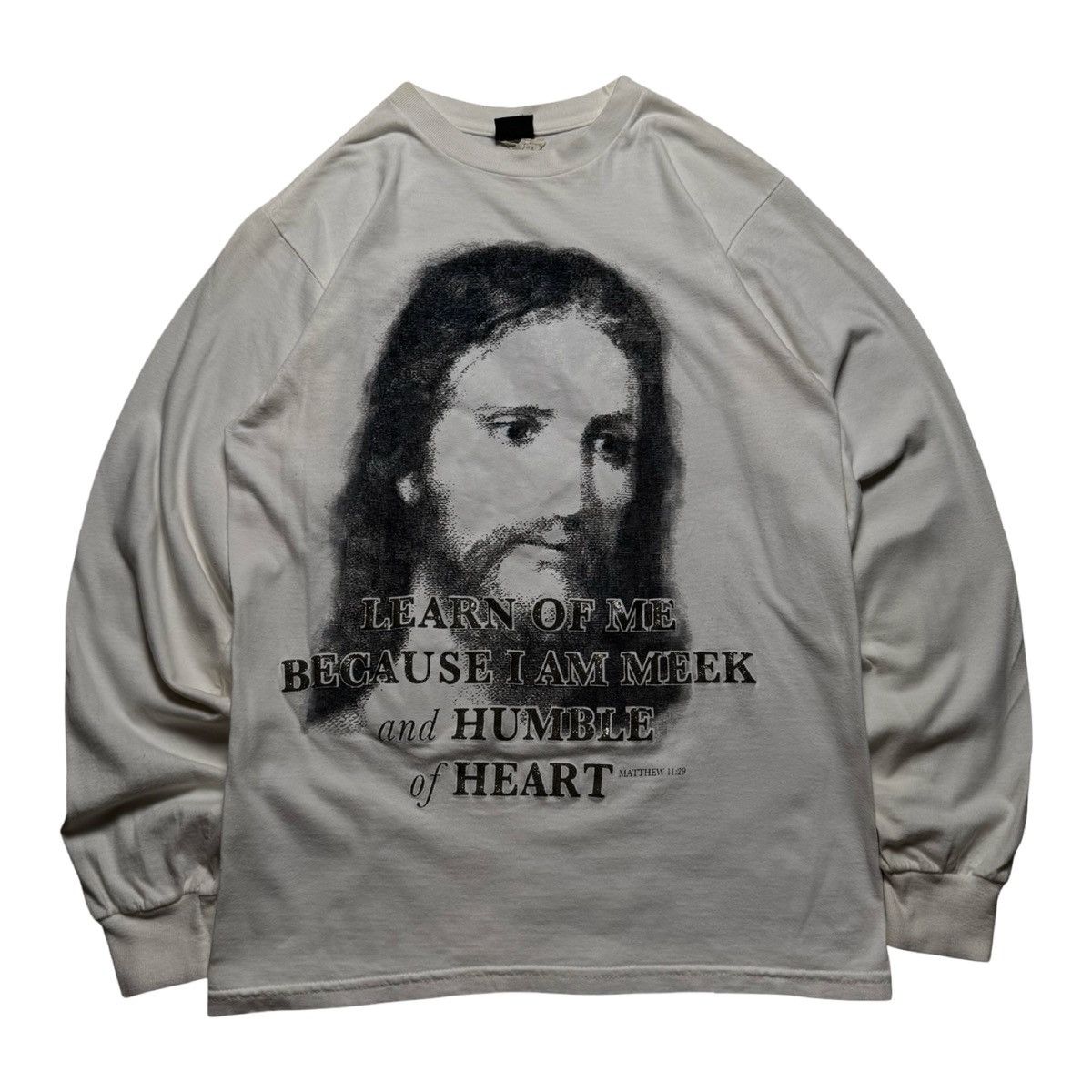 Other 90s Jesus Tee Matthew 11:29 Graphic Long Sleeve T Shirt S Size US S / EU 44-46 / 1 - 1 Thumbnail