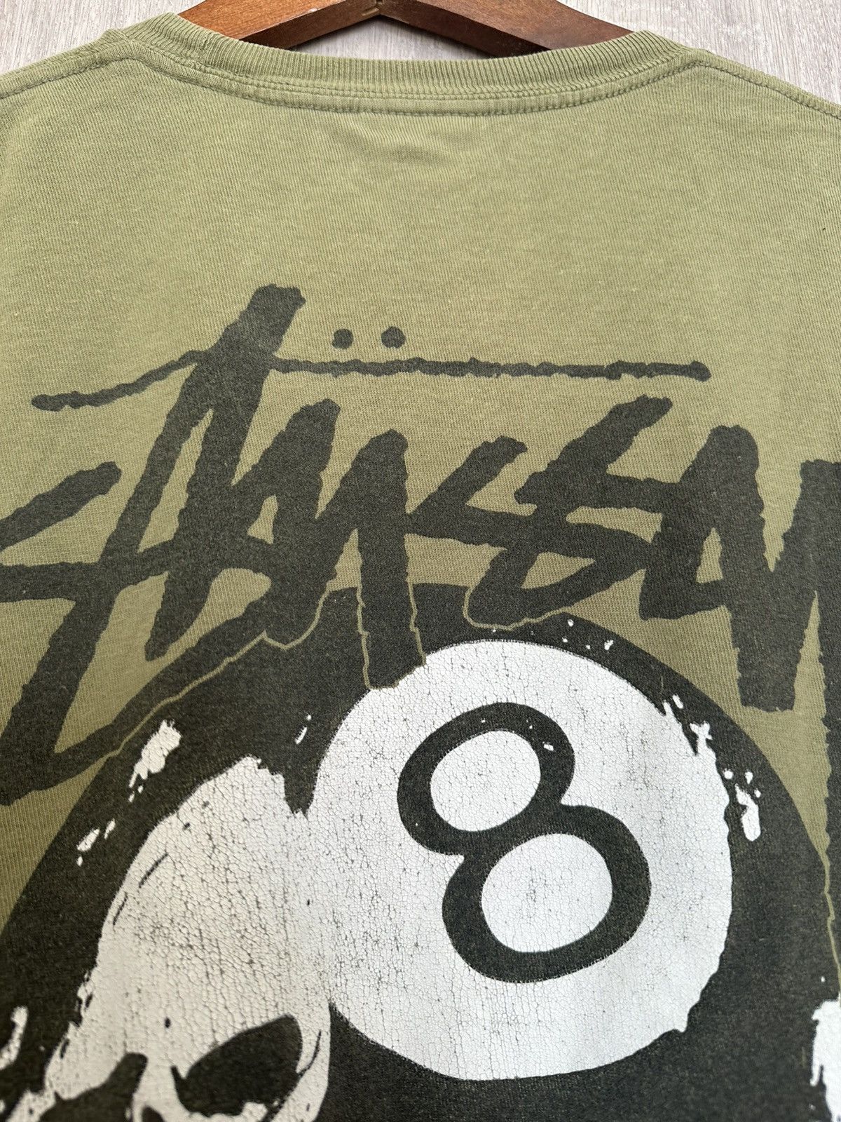 Stussy Vintage Stussy Scull Ball T-Shirt Tee Y2K Streetwear Size US L / EU 52-54 / 3 - 4 Thumbnail