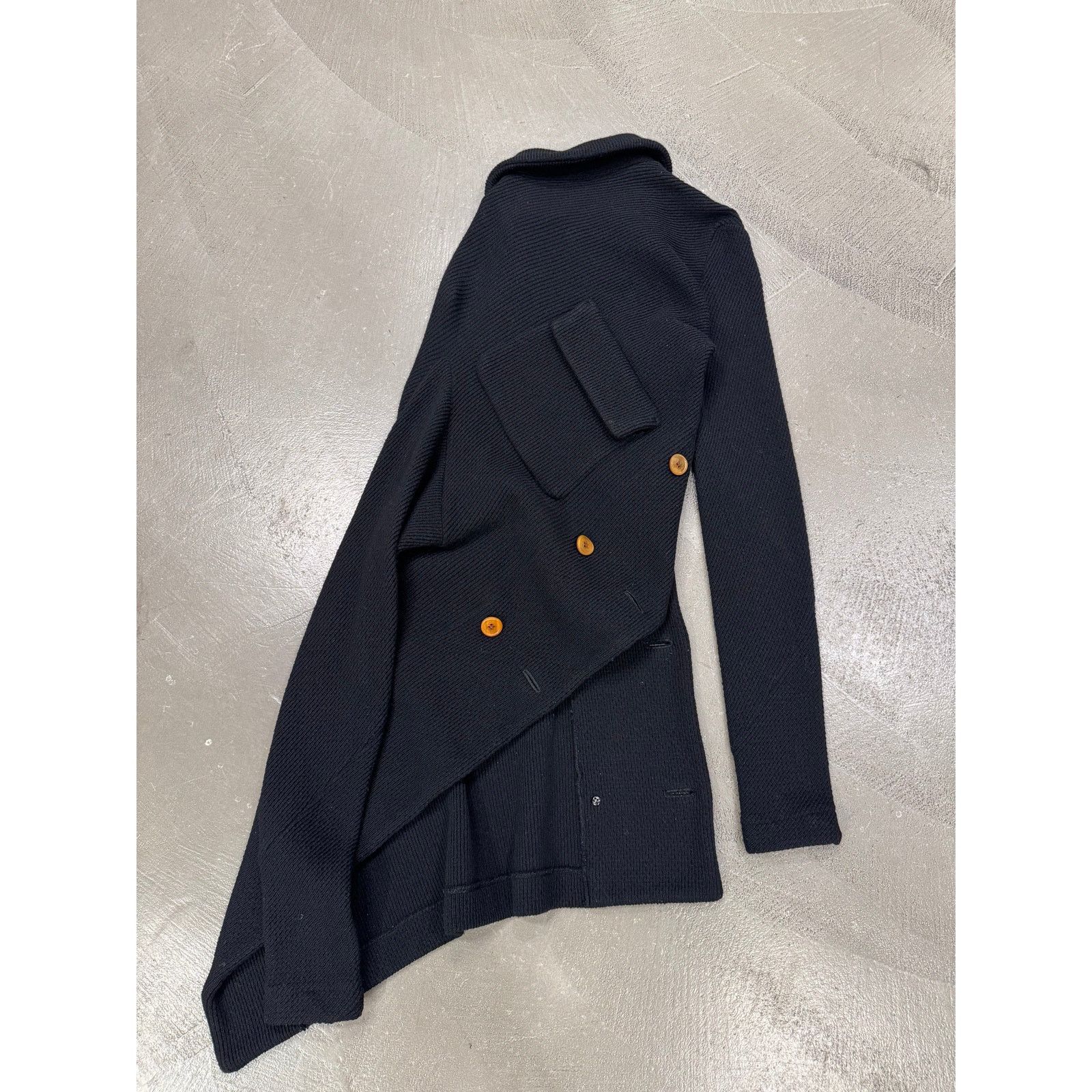 Comme des Garcons A/W2002 Comme des Garçons twisted asymmetrical runway jacket Size US M / EU 48-50 / 2 - 5 Thumbnail