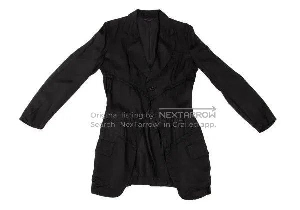 Comme des Garcons Comme des Garcons size F Black Retro Design Jacket Size M / US 6-8 / IT 42-44 - 2 Thumbnail