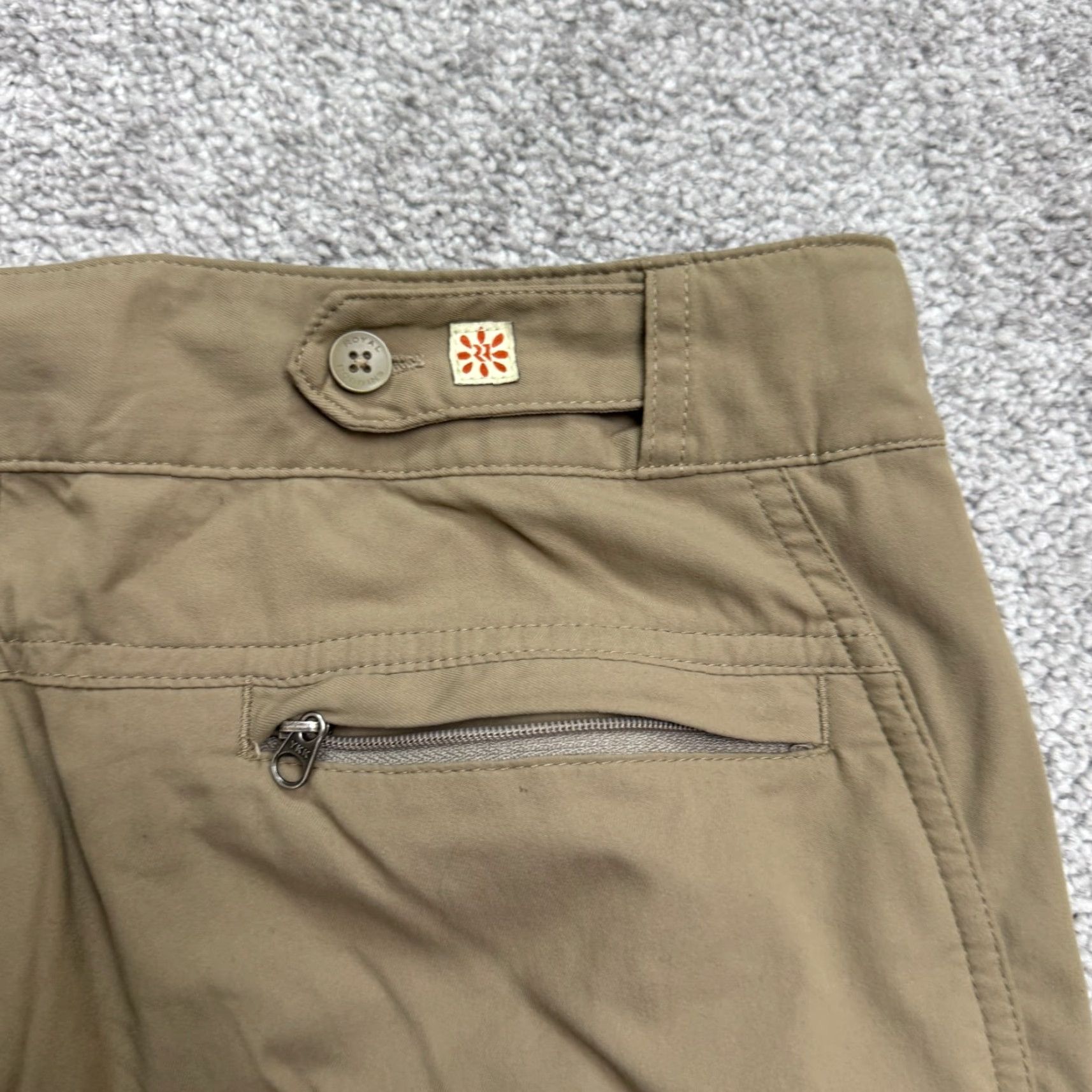 Royal Robbins Royal Robbins Outdoor Pants Women’s 8 Regular Brown Nylon Hiking Straight Leg Size 30" / US 8 / IT 44 - 4 Thumbnail