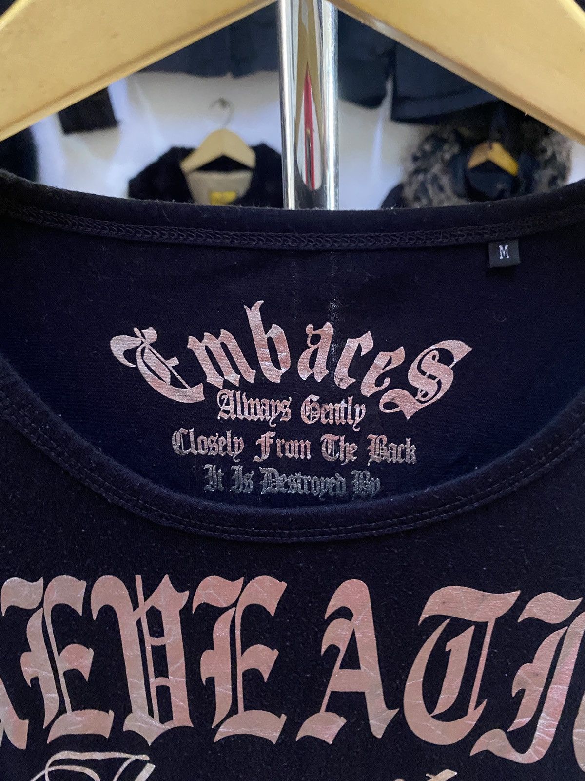 Japanese Brand Japanese Embrace Poem LGB Style Longsleeve Tee M Size US M / EU 48-50 / 2 - 5 Thumbnail