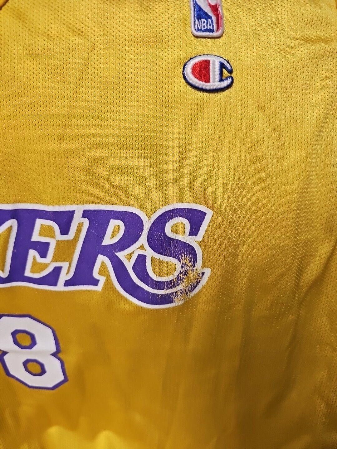 Champion Vintage NBA Kobe Bryant Champion Lakers Jersey Size XXL #8 Size ONE SIZE - 3 Thumbnail