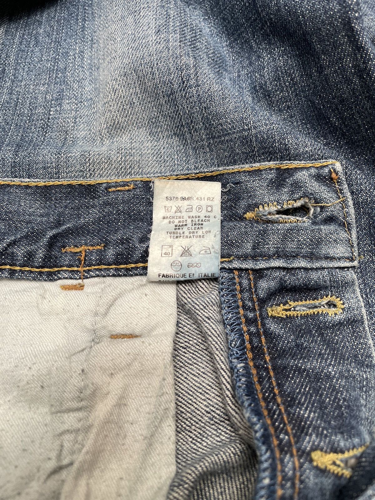 Energie Vintage Brand Energie Flared Jeans 2000s Size US 36 / EU 52 - 10 Thumbnail