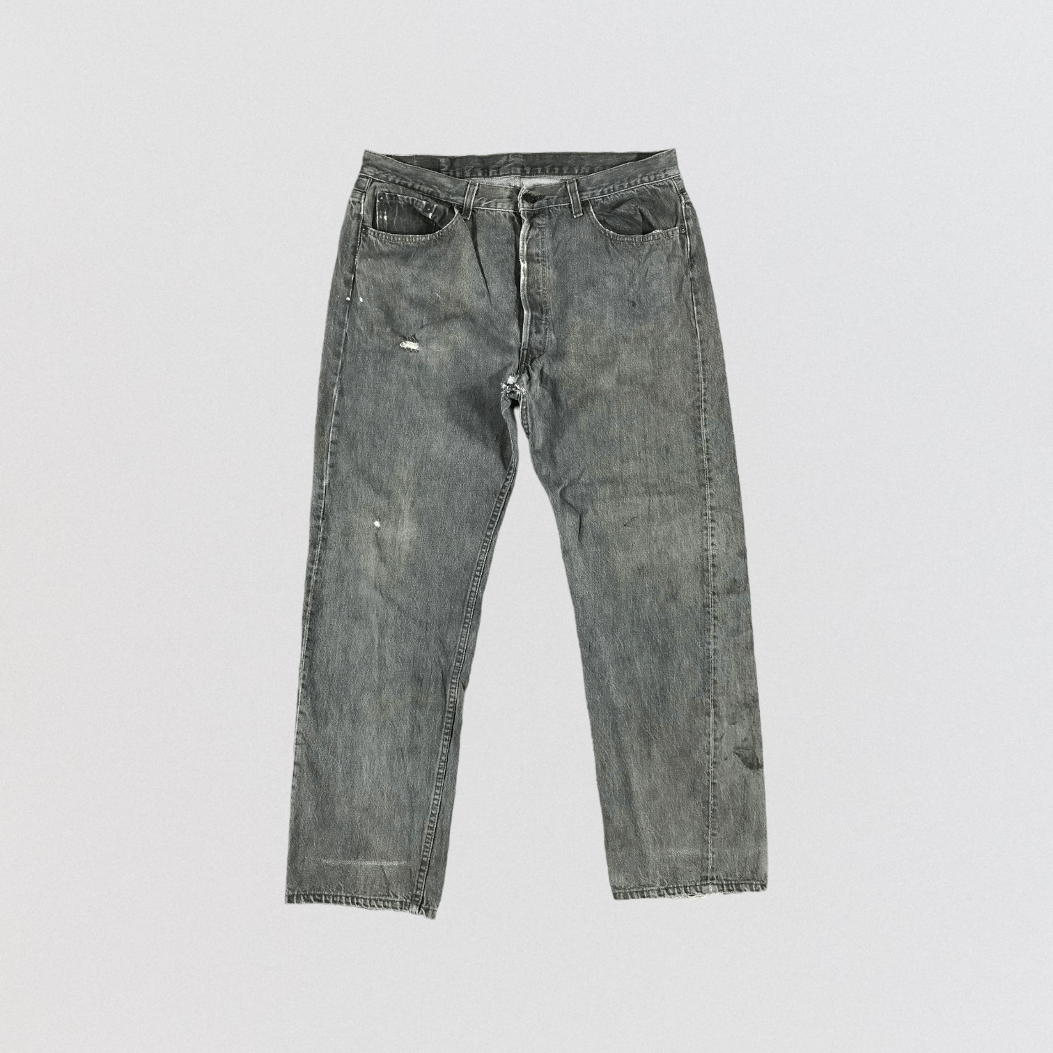 Levi's Vintage Faded Black Levis 501 Jeans-JM2908 Size US 36 / EU 52 - 1 Thumbnail