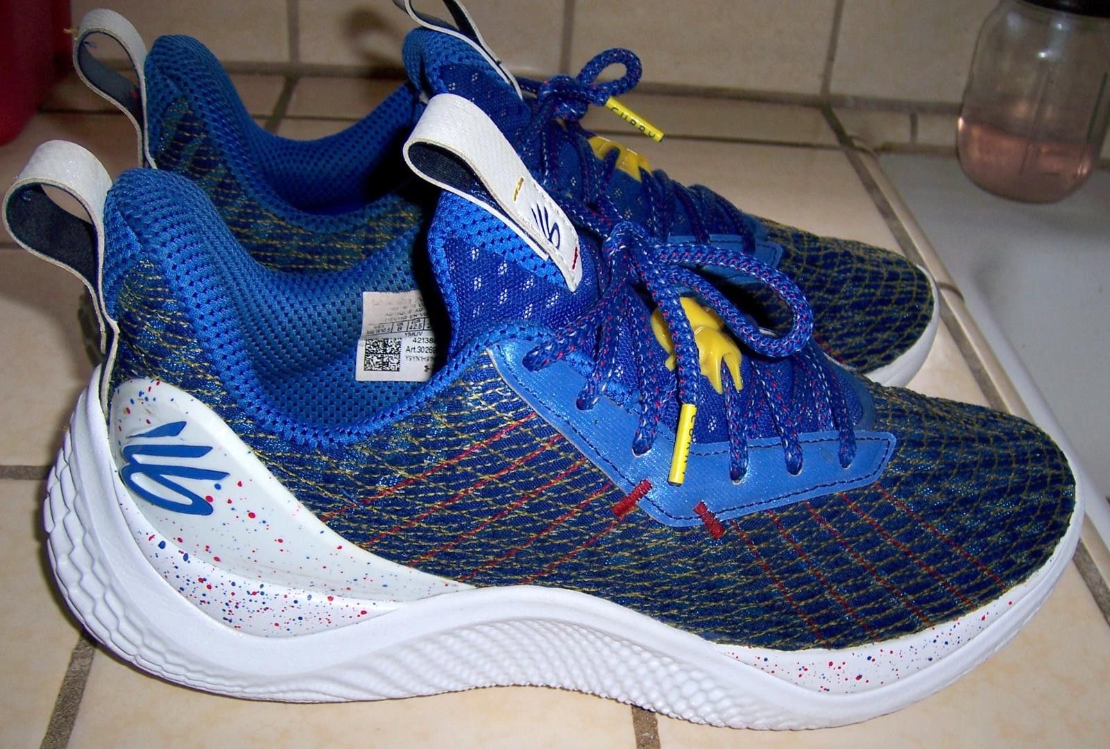 Under Armour Under Armour Flow 10 Curry-fornia Dub Nation Shoes - M 9 Size US 9 / EU 42 - 5 Thumbnail