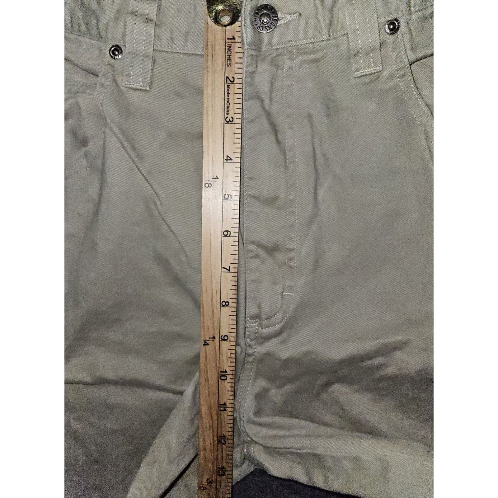 Wrangler VINTAGE Wrangler Carpenter Jeans Men's 34x34 Khaki Mid Rise Casual Workwear Wrangler Jeans Mens 34 Khakis Mid Rise Pockets 32 Inseam Beige Size US 34 / EU 50 - 4 Thumbnail