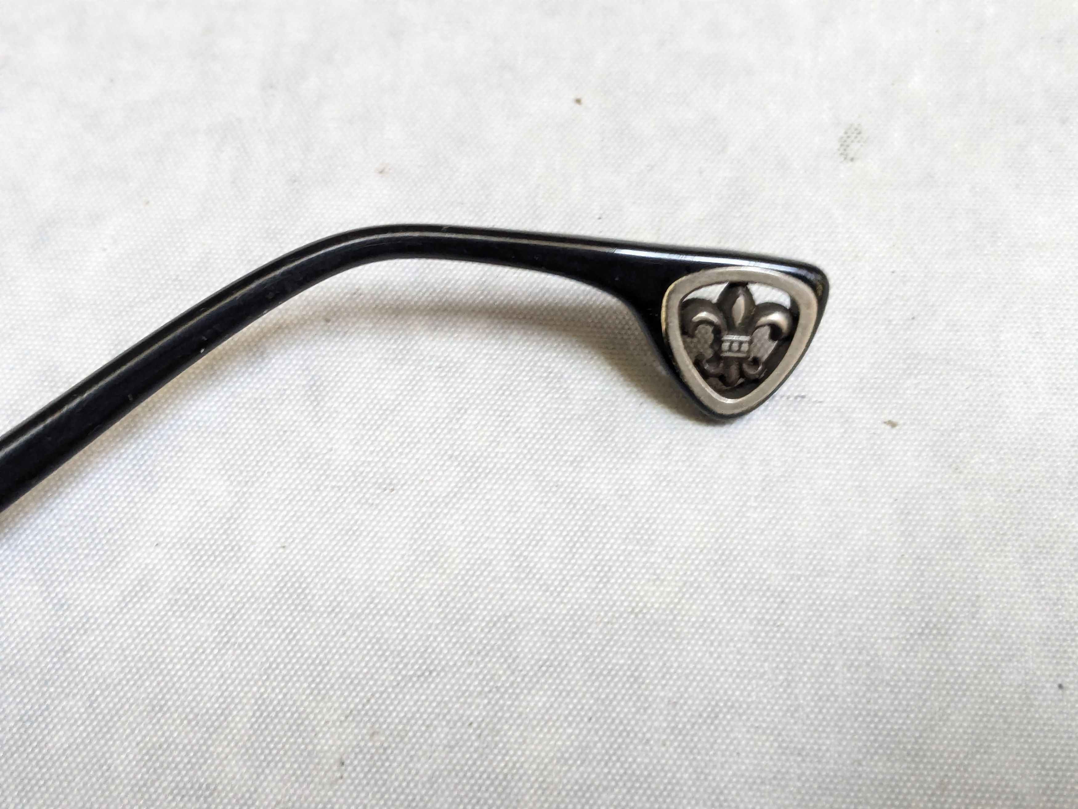 Chrome Hearts Chrome Hearts Jablome Glasses Black Sterling Silver Cross Size ONE SIZE - 6 Thumbnail