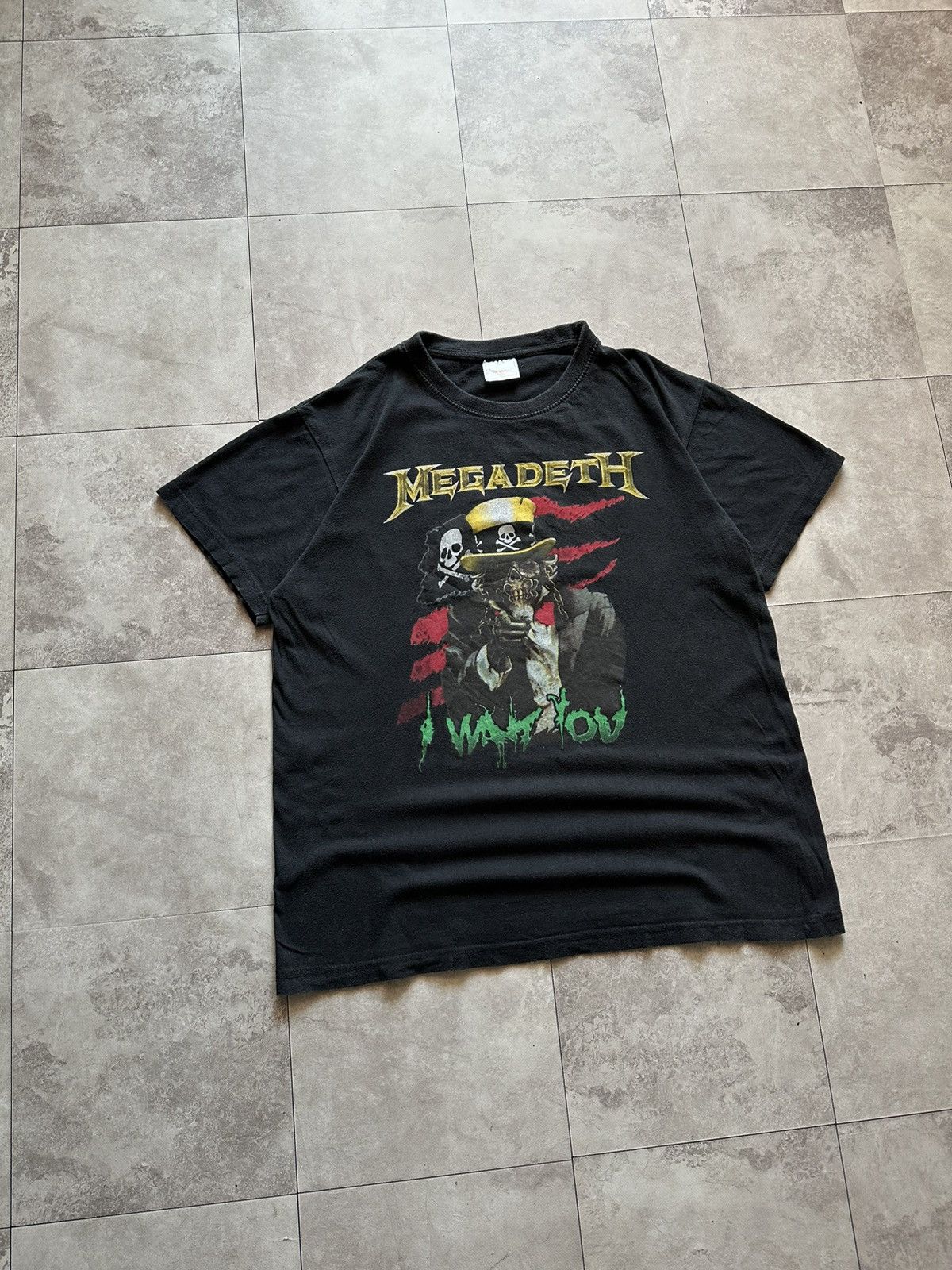 Band Tees Vintage 00’s Megadeth I Want You Band Rock Black T-Shirt M Size US M / EU 48-50 / 2 - 2 Thumbnail