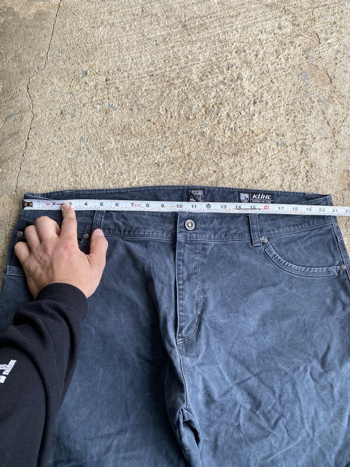 Kuhl × Vintage Kuhl Rydr Vintage Patina Dye Hiking Canvas Pants Size US 42 / EU 58 - 12 Thumbnail