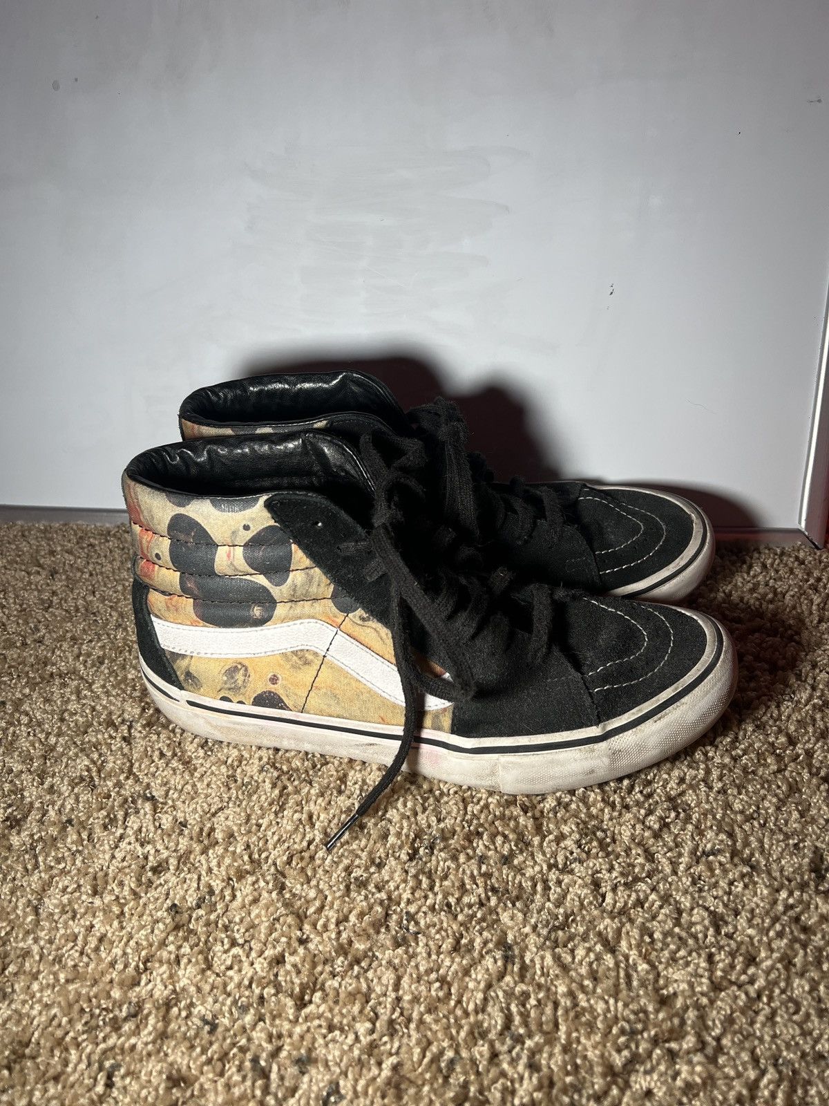 Supreme Blood and Semen High Top Vans