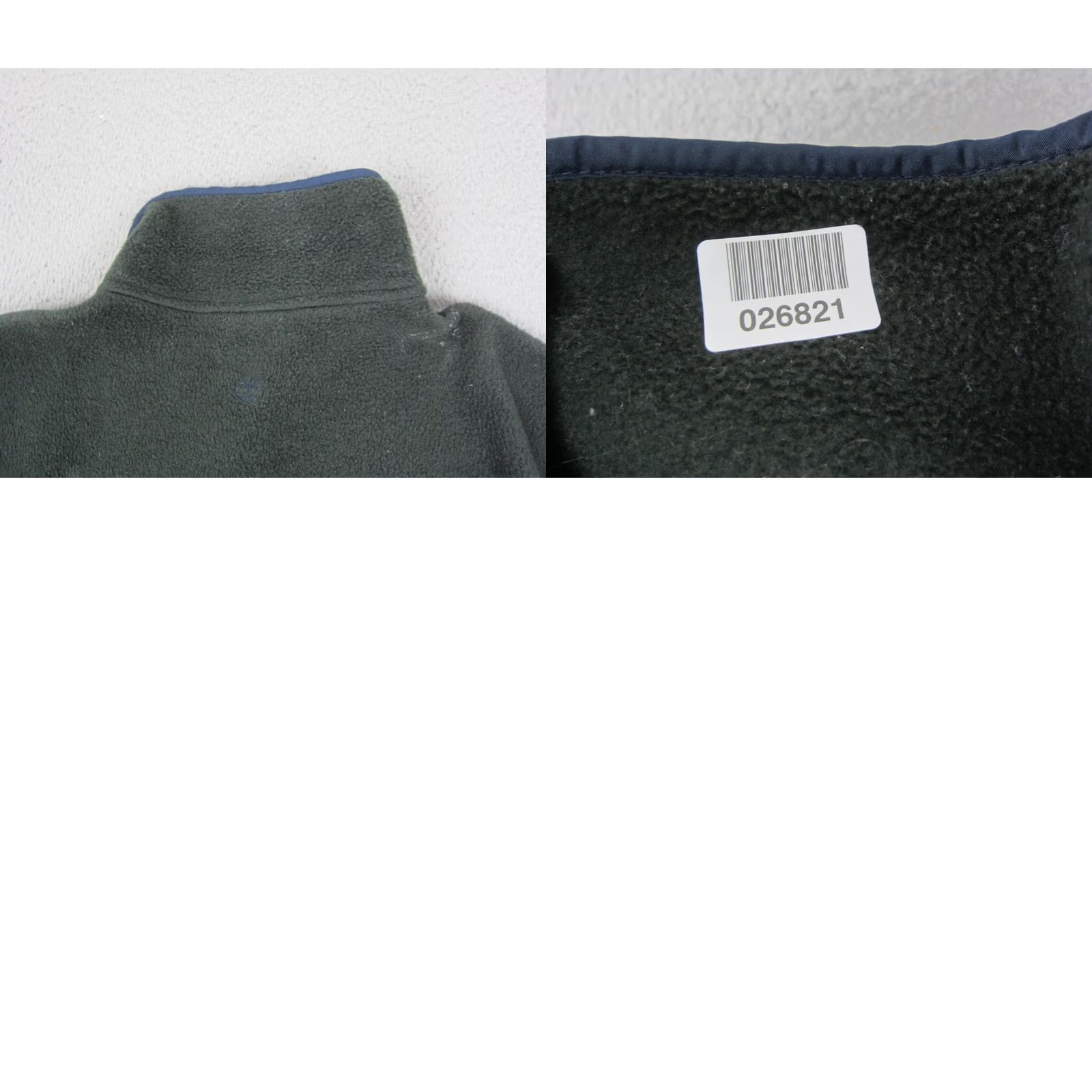 Timberland Timberland Sweater Men XL Green Deep Pile Fleece 1/4 Made in USA 80s 90s Size US XL / EU 56 / 4 - 9 Thumbnail