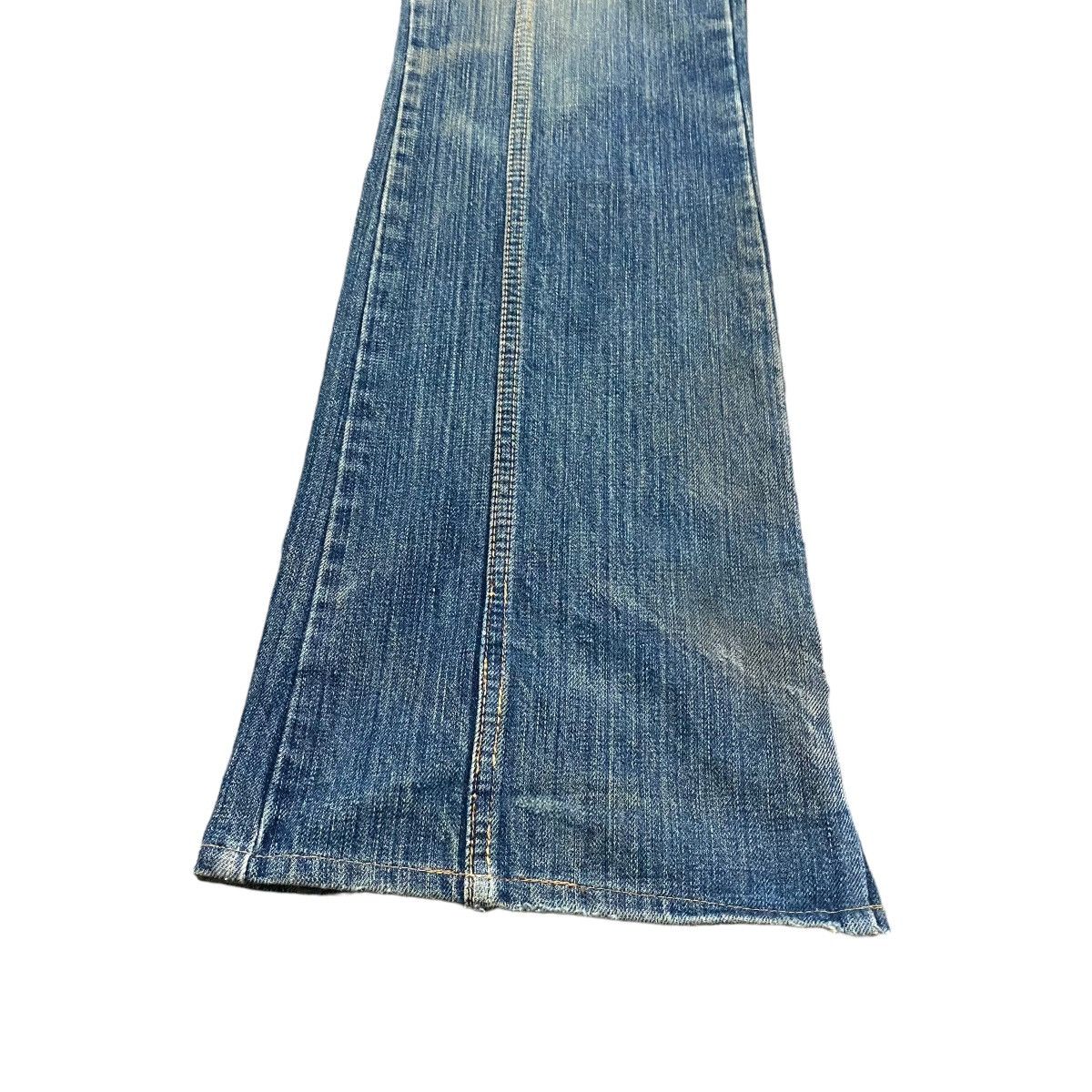 Morgan Homme Vintage Morgan Homme Distressed Denim Flare Jeans Size US 30 / EU 46 - 7 Thumbnail