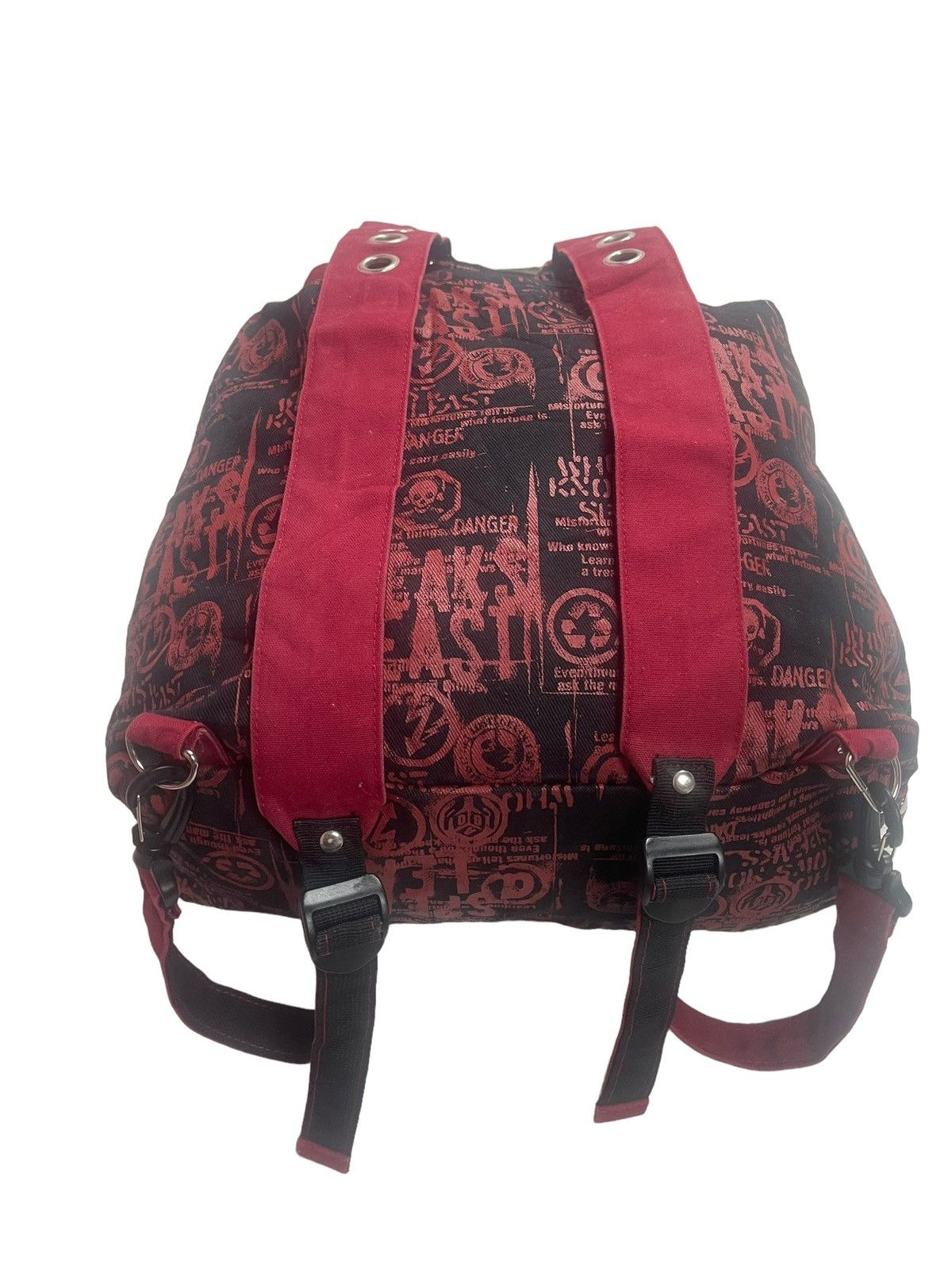 Japanese Brand Algonquins Backpack Seditionaries Punk Streetwear Size ONE SIZE - 8 Thumbnail