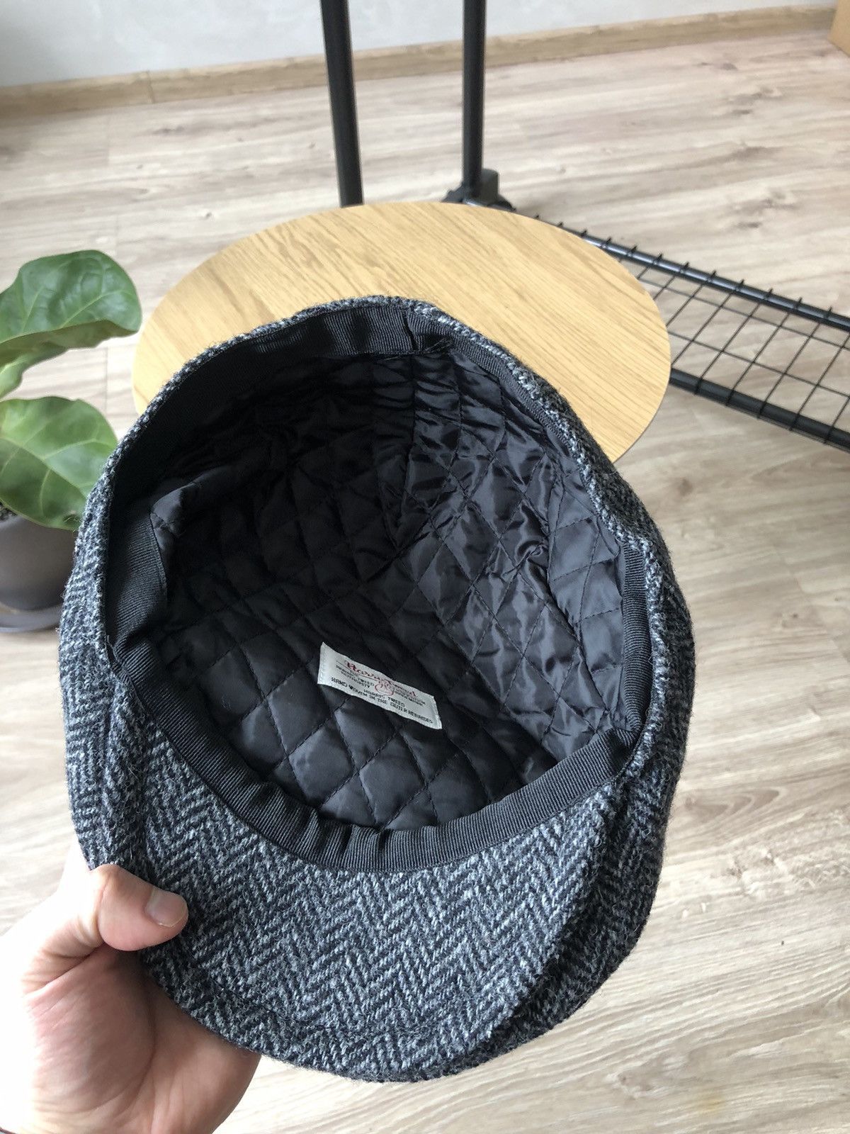 Harris Tweed × Vintage Vintage Harris Tweed Wool Cap Hat Size ONE SIZE - 3 Thumbnail