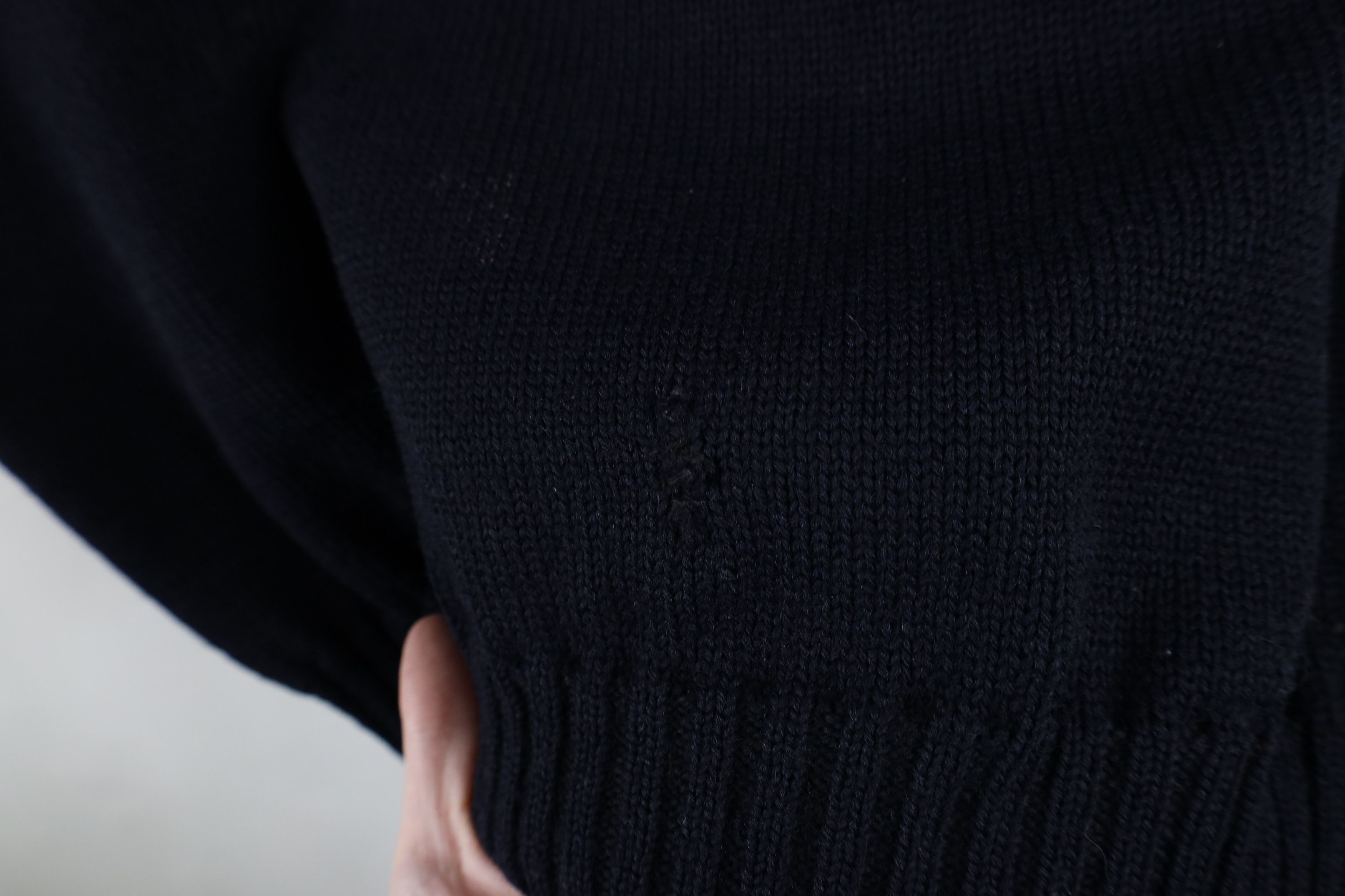 Vintage Vintage 40s Military World War II Wool Naval Sweater USA Size US S / EU 44-46 / 1 - 7 Thumbnail