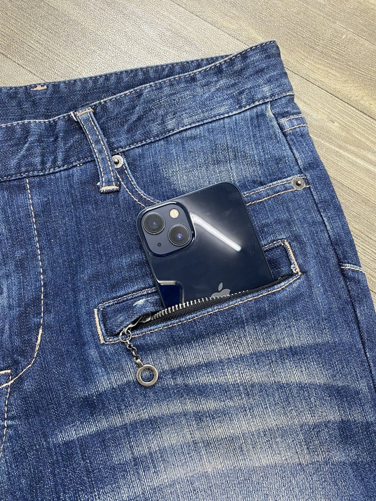 PPFM Vintage PPFM Distressed Ifsixwasnine LGB Style Bikers Jeans Size US 32 / EU 48 - 11 Thumbnail