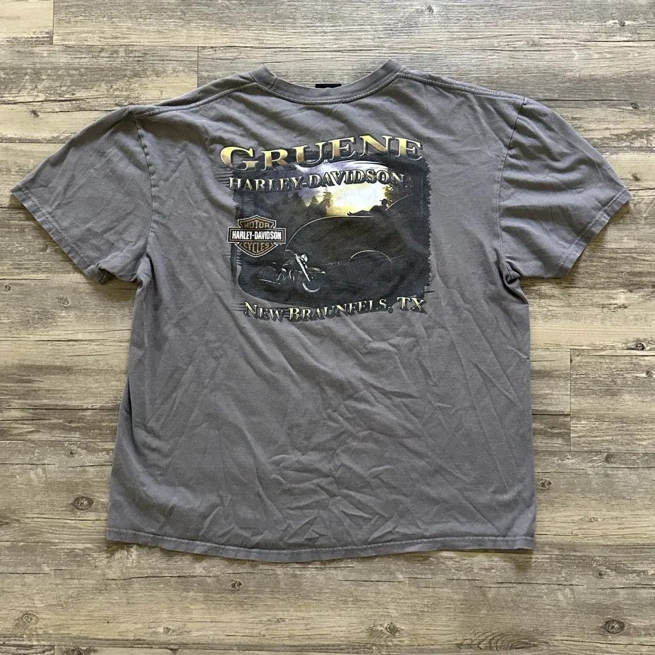 Harley Davidson Vintage Harley Davidson Flames Motorcycle T-Shirt Size US XXL / EU 58 / 5 - 4 Thumbnail