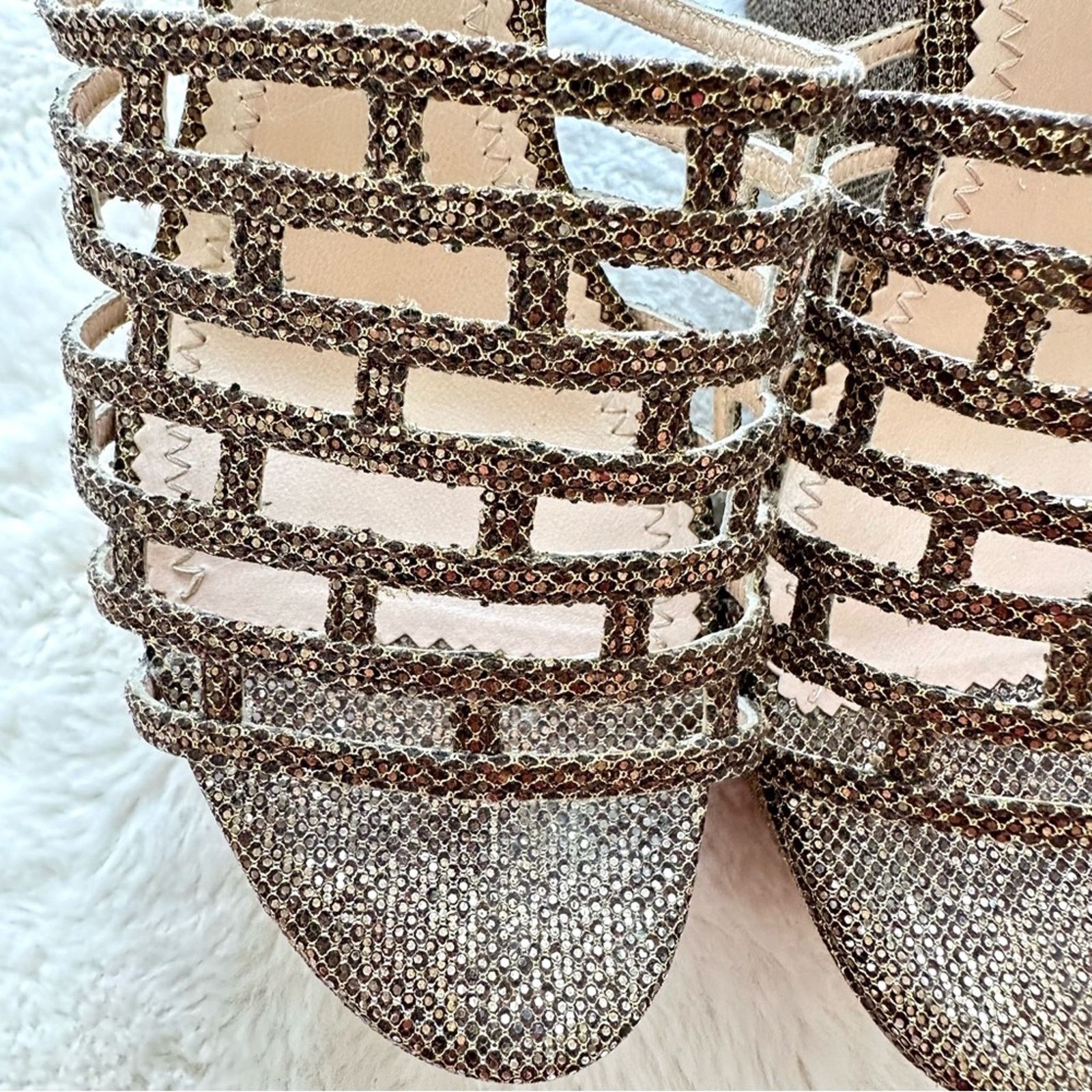 Other Jean Michelle-Cazabat women platform shoes size 38,5 US Size US 8.5 / IT 38.5 - 3 Thumbnail