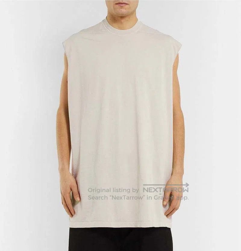 Rick Owens Rick Owens Contrast Seam Short Sleeve Vest Size US M / EU 48-50 / 2 - 6 Thumbnail