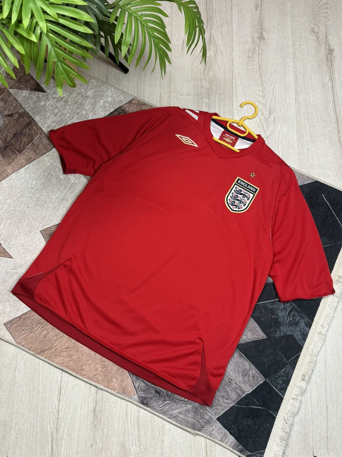Umbro England 2006 2008 Umbro Football Shirt Size XL Jersey Size US XL / EU 56 / 4 - 17 Thumbnail