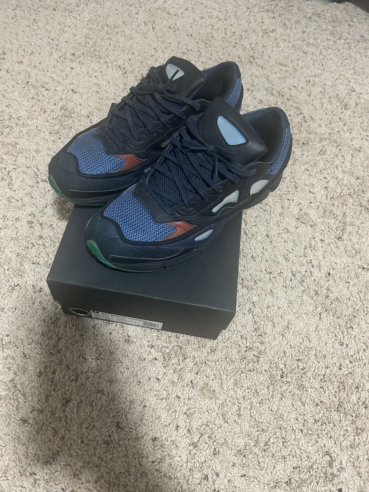 raf simons ozweego 2 night marine