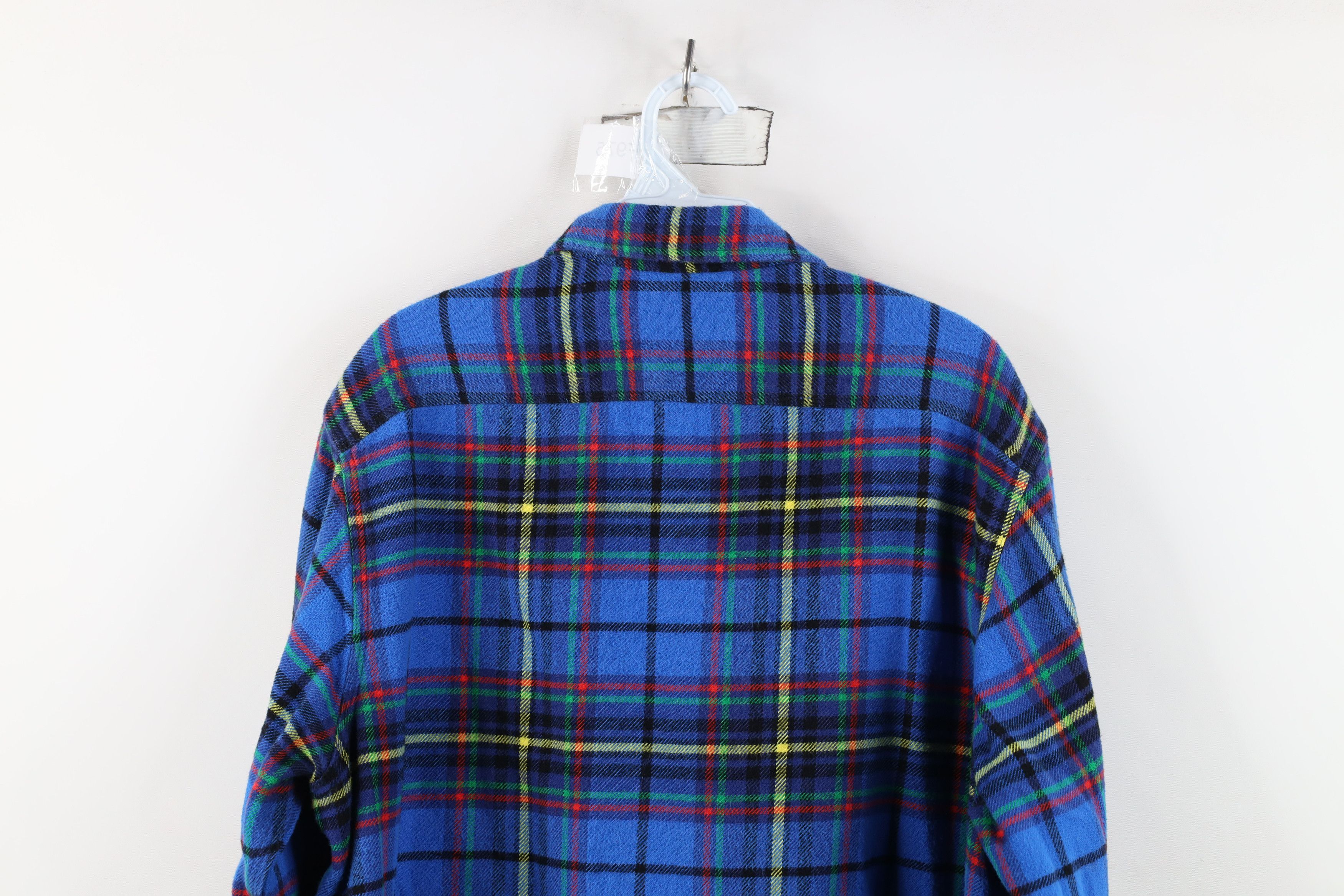 Ralph Lauren Vintage Ralph Lauren Plaid Flannel Collared Button Shirt Size US L / EU 52-54 / 3 - 12 Thumbnail