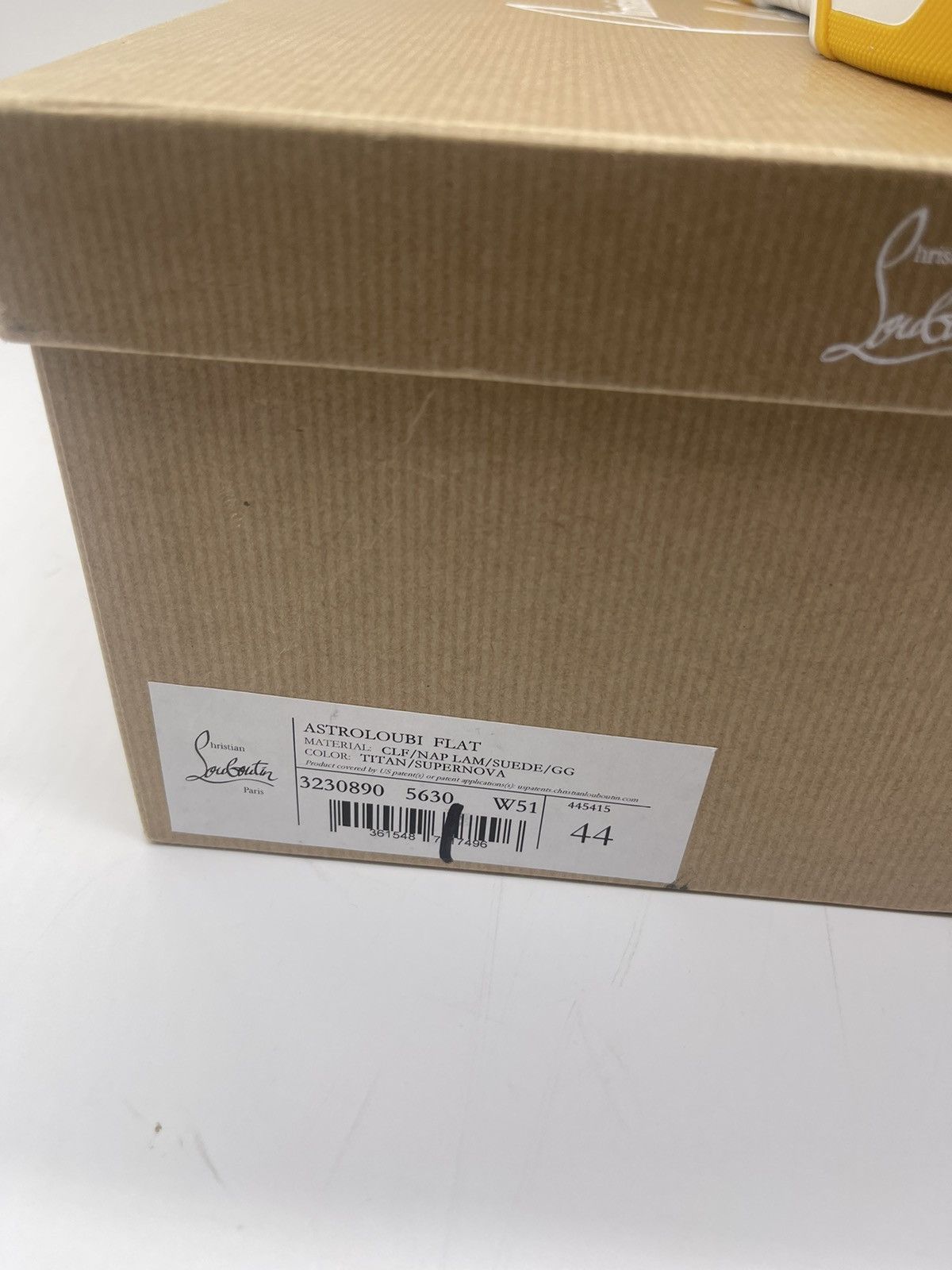 Christian Louboutin CHRISTIAN LOUBOUTIN Astroloubi Leather Sneakers Size 44 Size US 9 / EU 42 - 7 Thumbnail