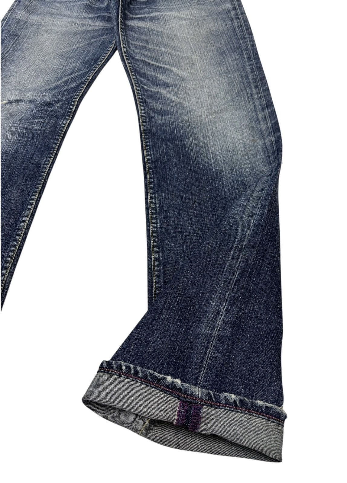 Levi's LEVIS 502 NON SELVEDGE DISTRESSED DENIM JEANS Size US 29 - 5 Thumbnail