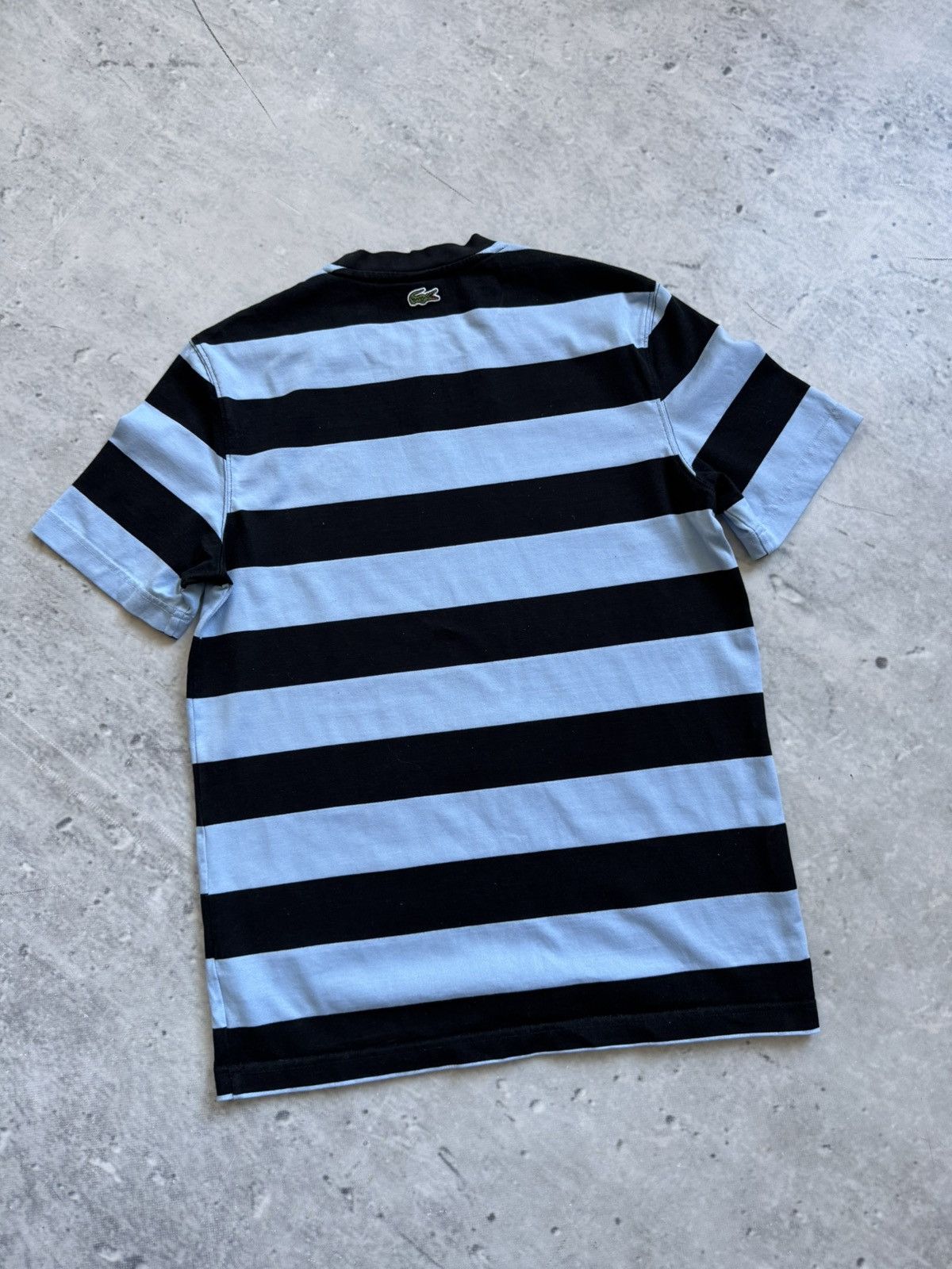 Lacoste Lacoste Live black/blue tee Size US L / EU 52-54 / 3 - 2 Thumbnail
